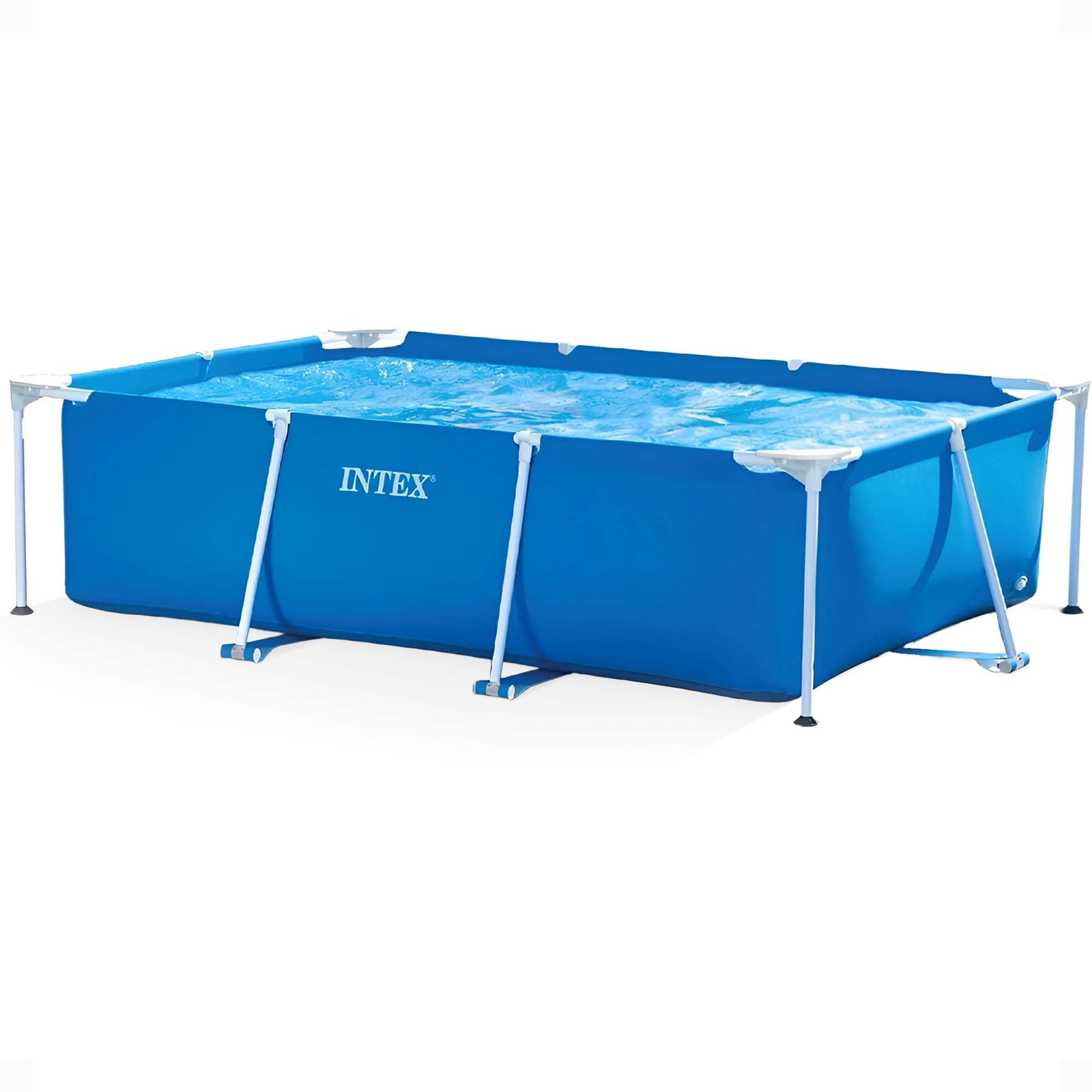 Intex Piscine Metal Frame Junior rectangulaire Tubulaire (l) 3,00 x (l) 2,00 x (h) 0,75m