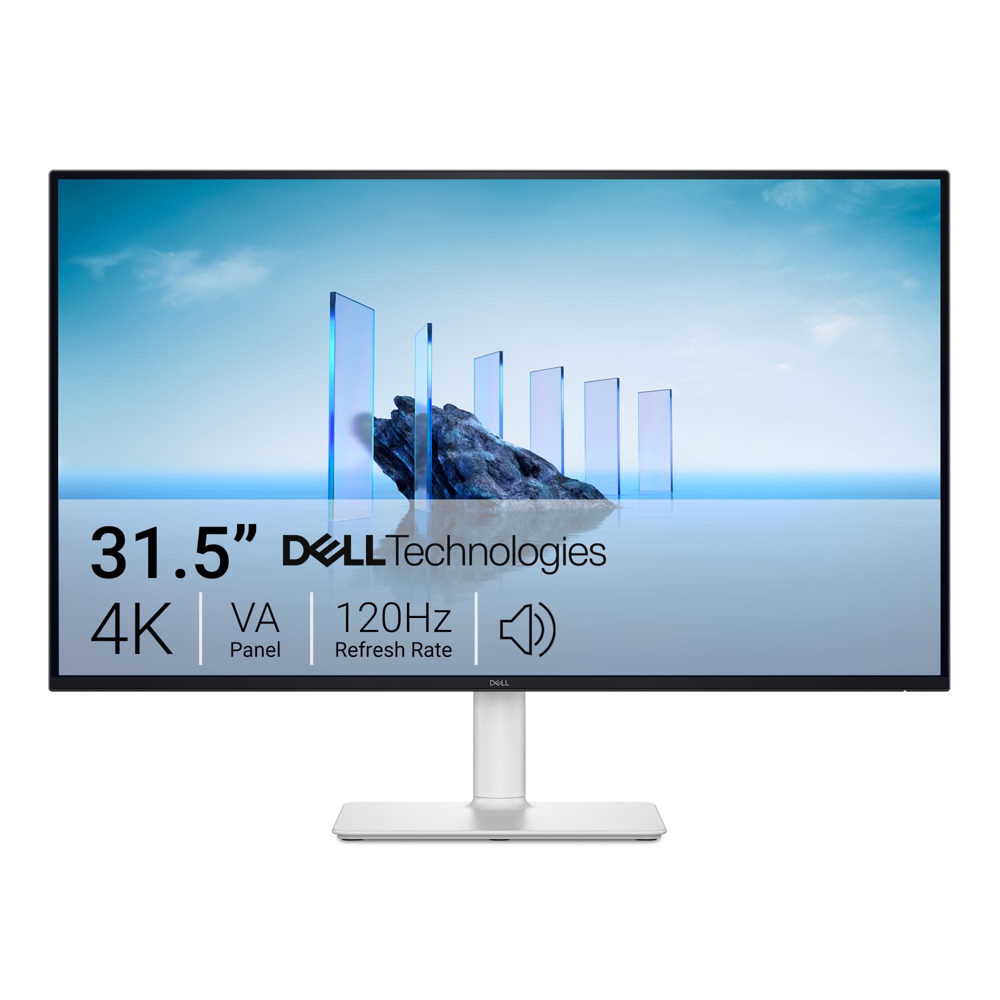 DELL 32 Plus Monitor - S3225QS, 4K UHD (3840x2160), 120Hz, VA, 4ms, AMD FreeSync Premium, 95% DCI-P3, HDR10, Ajuste de Altura, Altavoces Integrados, DisplayPort, 2 HDMI,