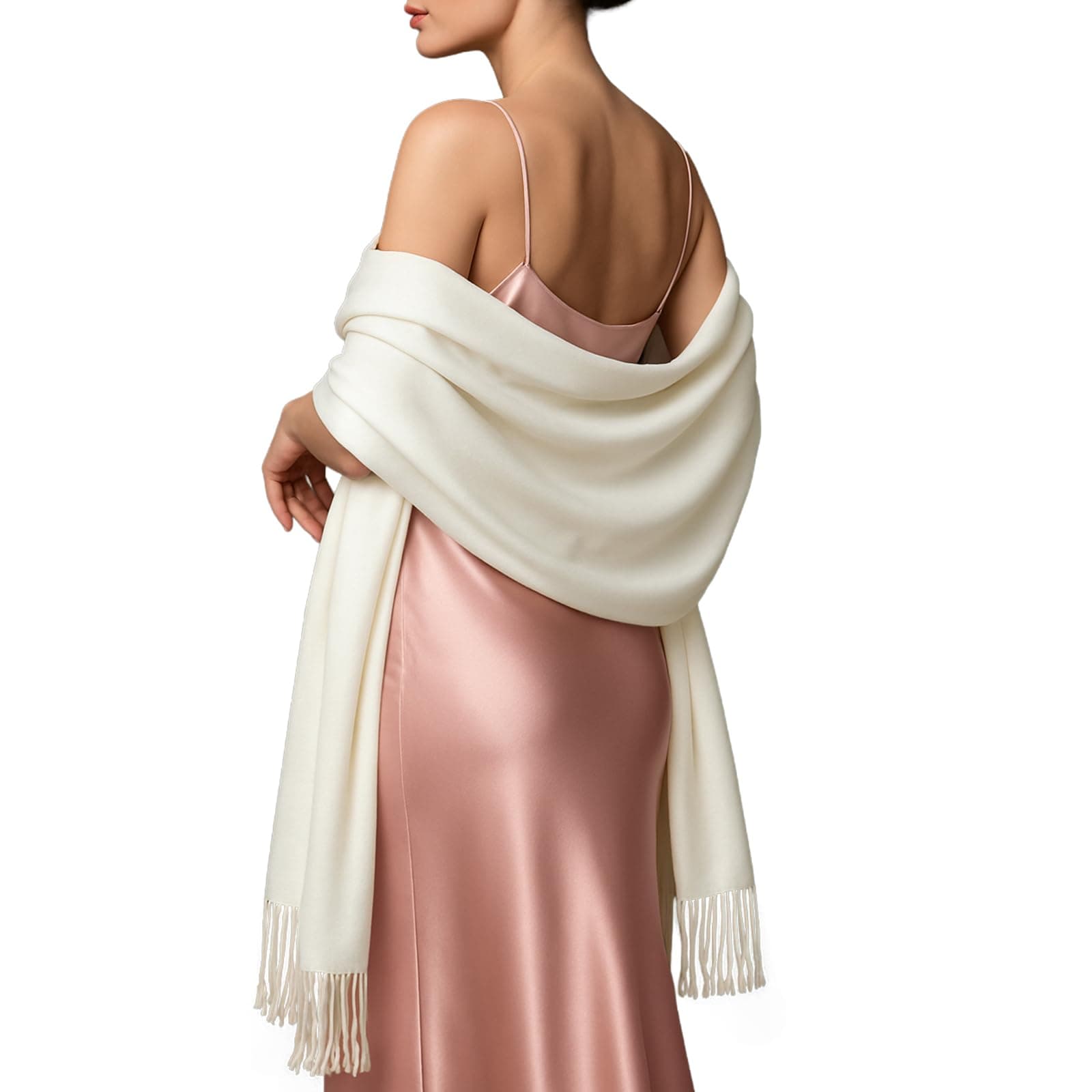 RIIQIICHY Hiver Chaud Écharpe Pashmina Châle Etole Foulard Femmes Longues Grandes Douces