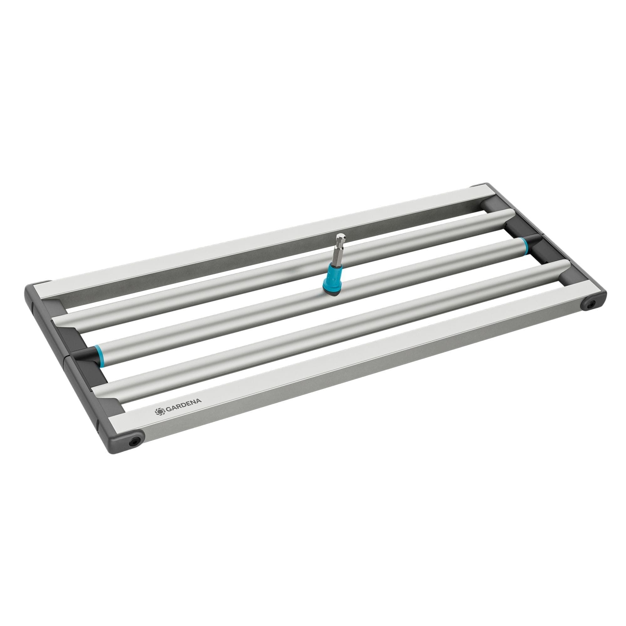 Gardena combisystem Rasen Rakel 76 cm, Nivellierrechen für effiziente Rasenpflege, für alle combisystem Stiele, Erde und Sand verteilen, Rasen nivellieren und glätten, leicht zu schieben, (3569‑20)