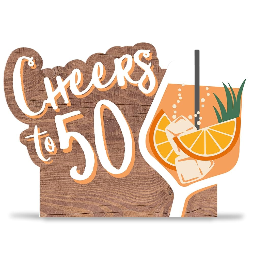 50 Geburtstag Frauen Holzkarte - Aperol - Cheers to 50 Geburtstagskarte | Geburstagskarte 50 Frau, Karte 50 Geburtstag Frau, Geburtstagskarte 50. Geburtstag Frau, 50. Geburtstag Frauen, 50 Geburtstag