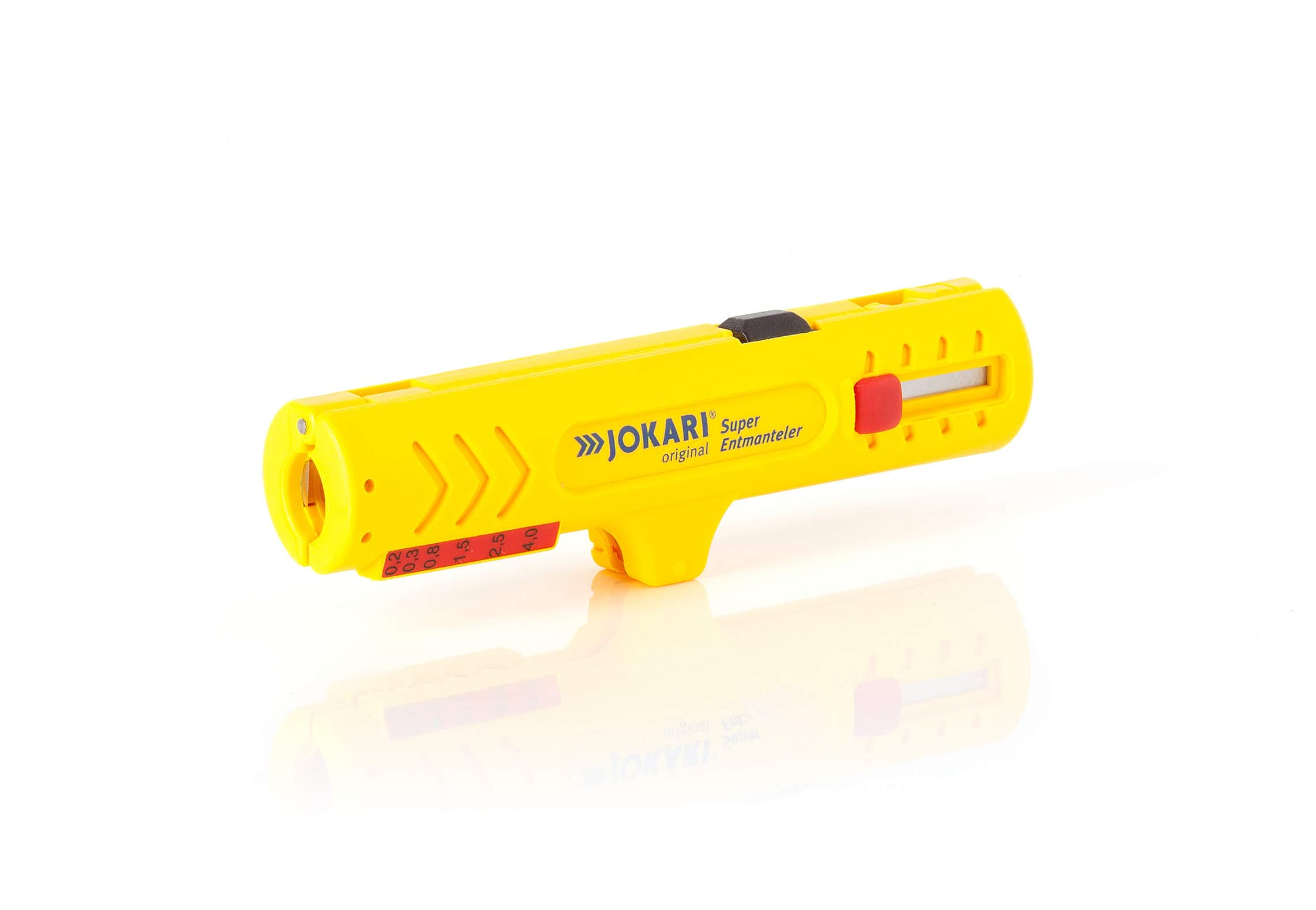 JOKARI T30150 Vielzweckabisoliermesser Nr.15 Kabel-D.8-13mm Litzen-D.0,2-4, 30150