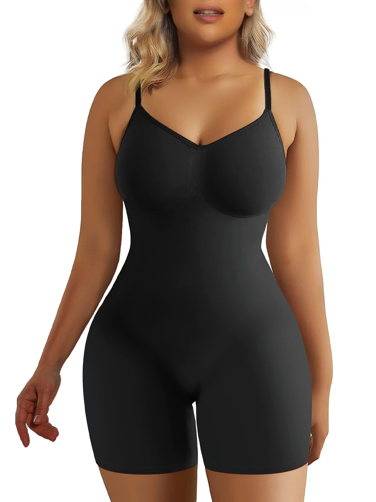 SHAPERX Body Gainant Minceur Ventre Plat Femme Bodysculpt Amincissant Shapewear Bodysuit