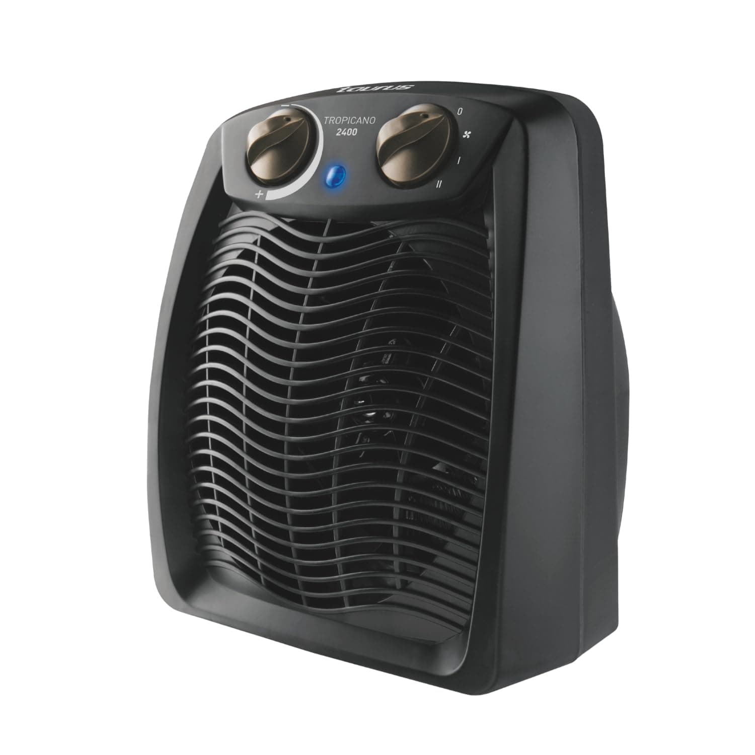 Taurus - Tropicano 2400, Chauffage soufflant, 2400W, Silencieux | 2 niveaux de puissance et thermostat réglable