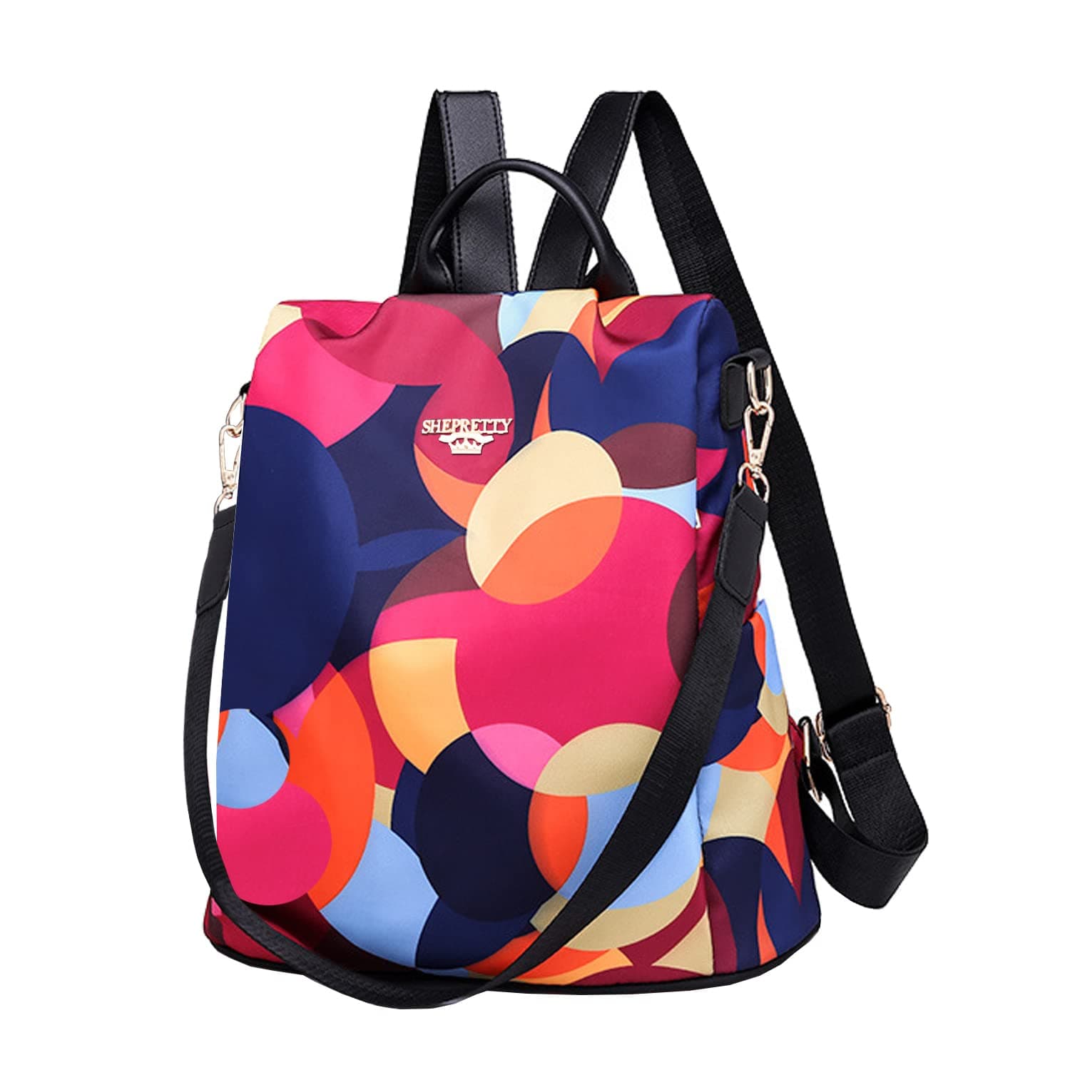 shepretty Mochila antirrobo Impermeable para Mujer,bag8864-0422