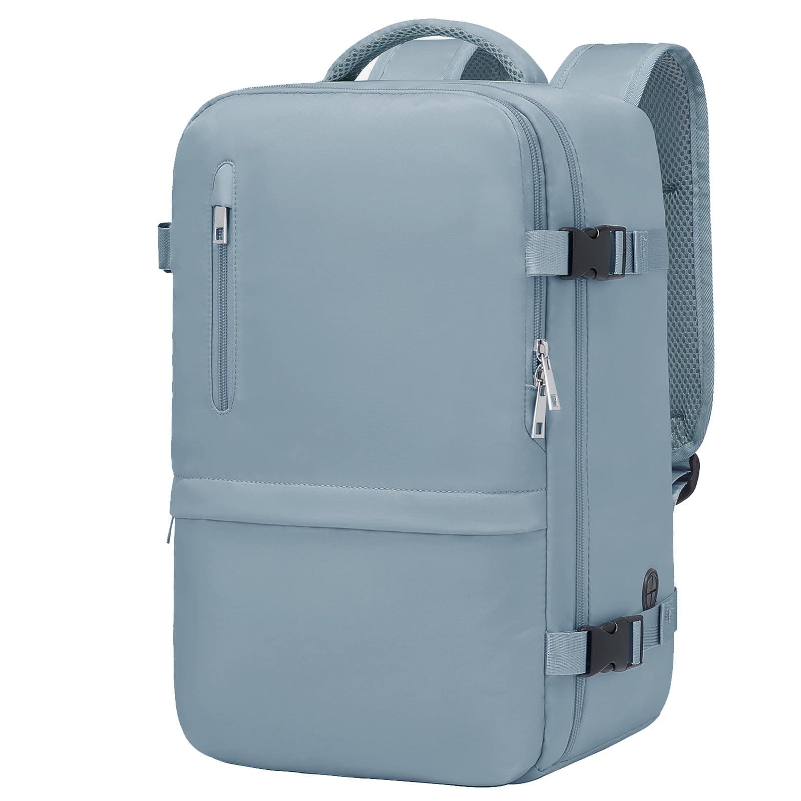 Xkdoai Zaino 40x30x20 per Ryanair Zaino da Viaggio Bagaglio a Mano 40x30x20 Ryanair con Borsa Antifurto e Tasca per Bottiglie per Viaggi Brevi Azzurro