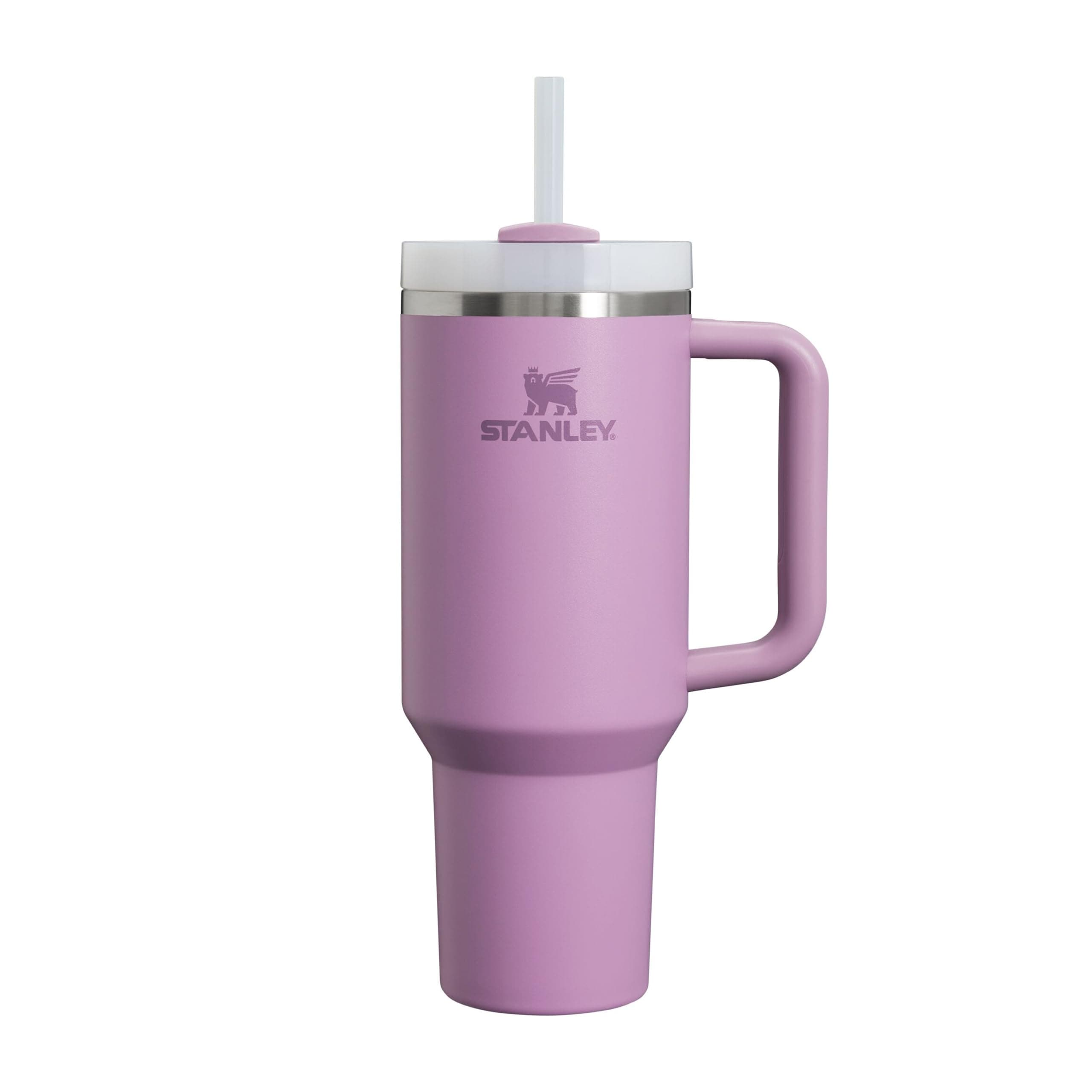 STANLEY Quencher H2.0 FlowState Mug Isotherme avec Paille 1.2L - Froid Pendant 11 Heures - Glacé Pendant 48 Heures - Thermos Lavable au Lave-Vaisselle - Gourde Inox Sans BPA - Lilac