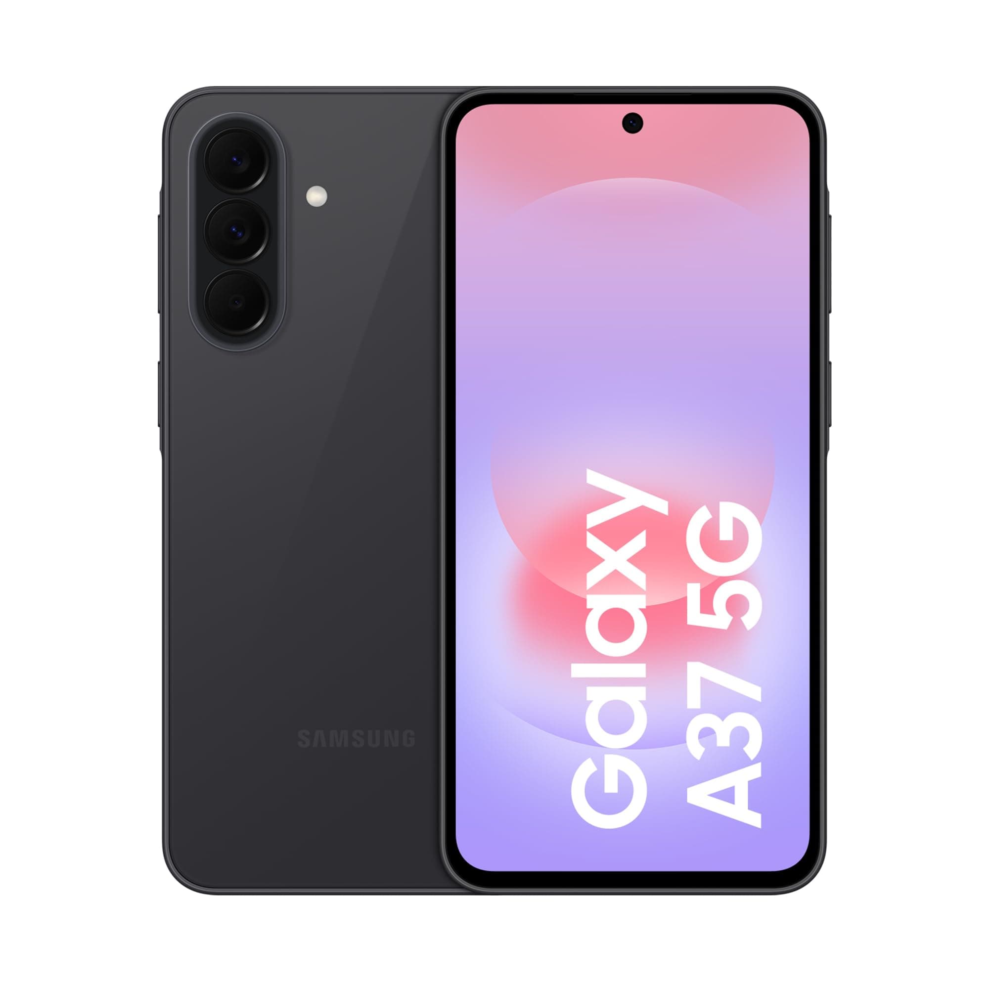 Samsung Galaxy A37 5G, 256GB, 3 anni di Garanzia, Smartphone sottile, Cerchia e Cerca, Gomma Oggetto, Suggerimento di modifica, Tripla Camera, IP68, 5.000 mAh, Awesome Charcoal [Versione Italiana]