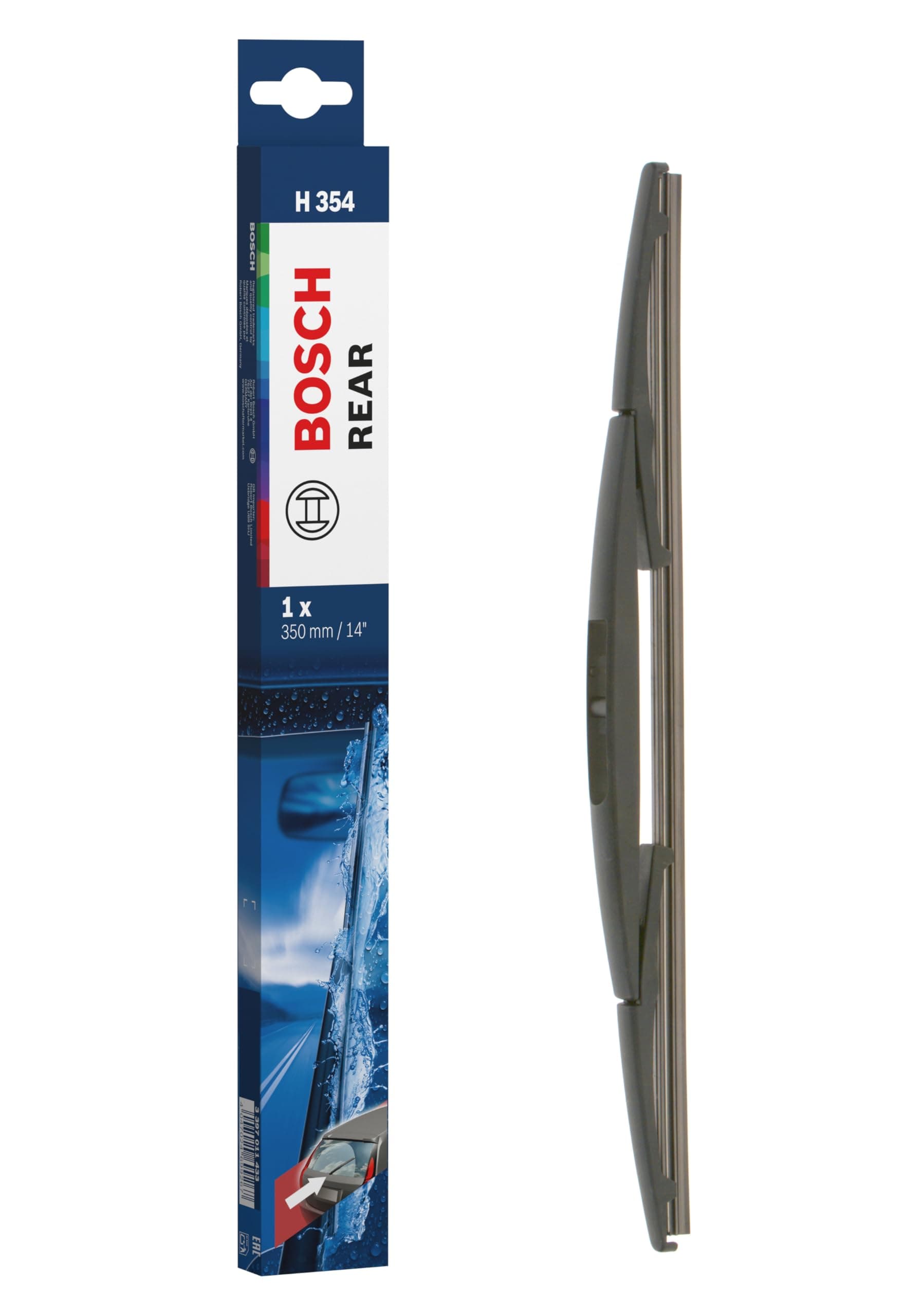 Bosch H354 - Scheibenwischer Rear - Länge: 350 mm - Scheibenwischer für Heckscheibe