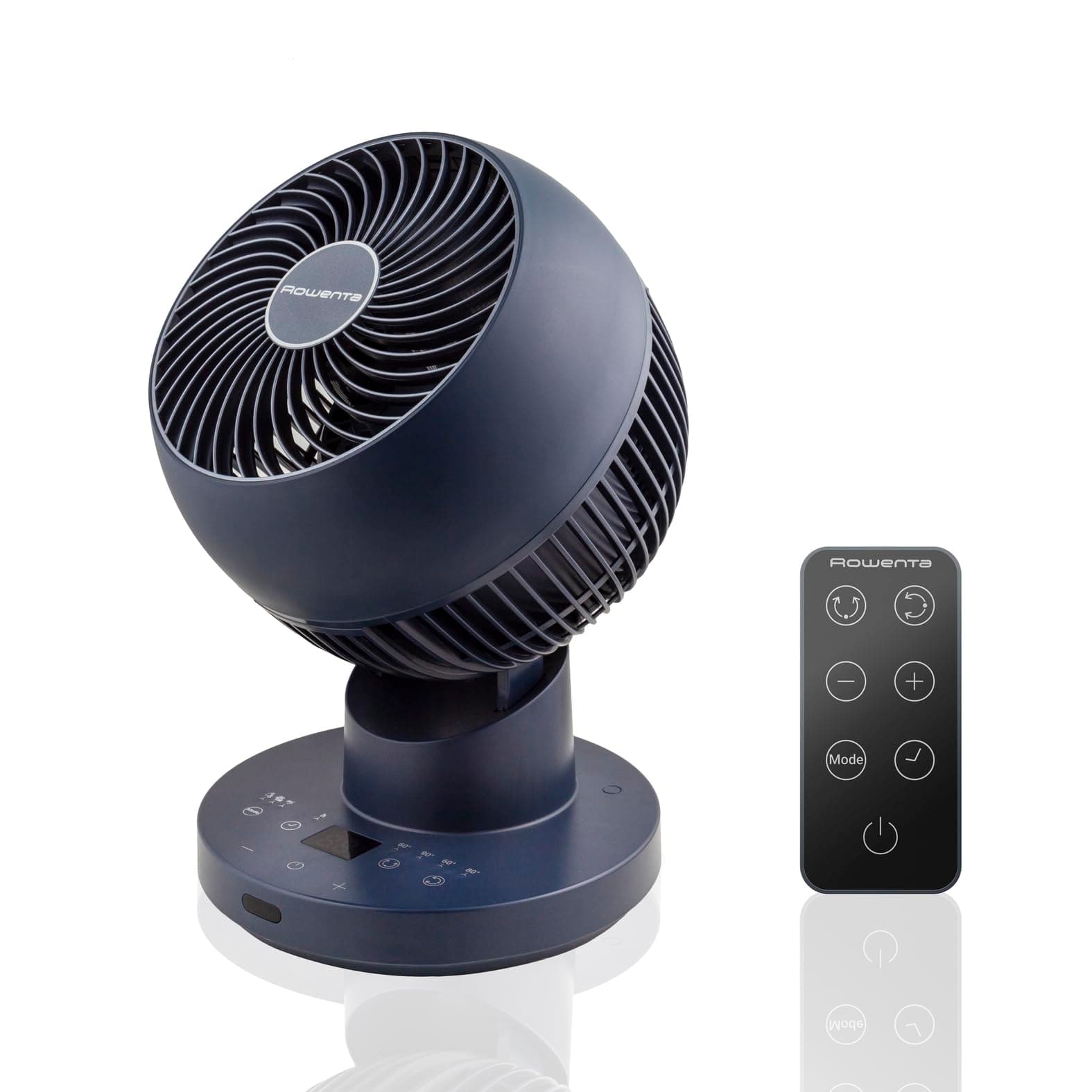 Rowenta Turbo Swift Compact, ventilador de mesa, frescor intenso con silencio extremo, oscilación multidireccional, QV2540F0