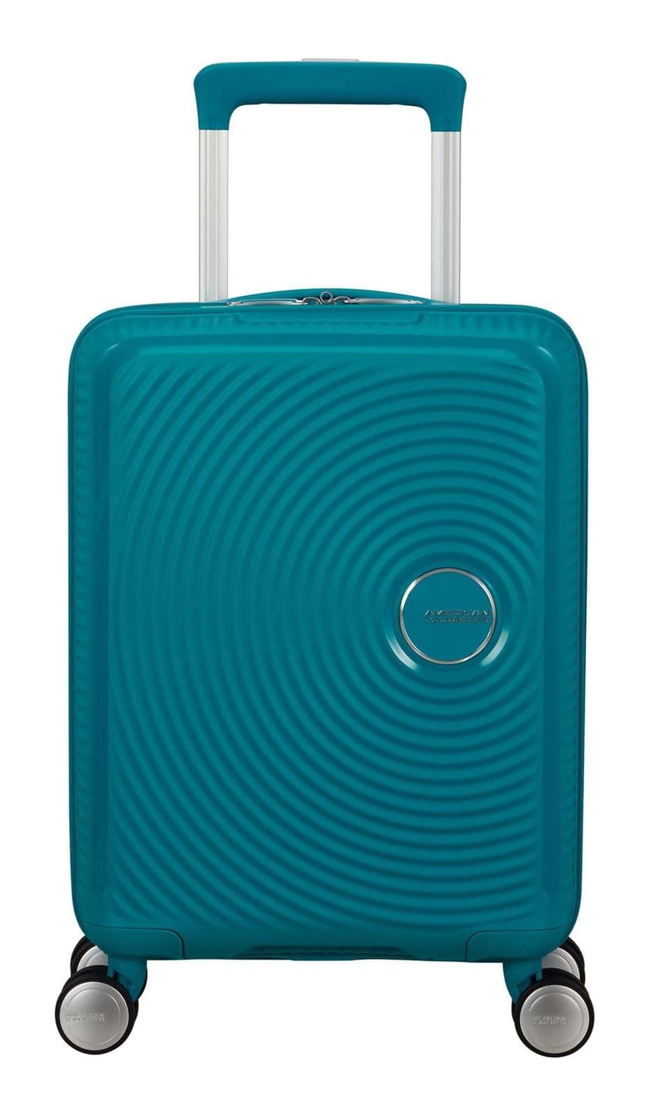 American Tourister Soundbox Mini - Spinner XS, Equipaje Infantil, 47 cm, 22 L, Azul (Deep Teal)