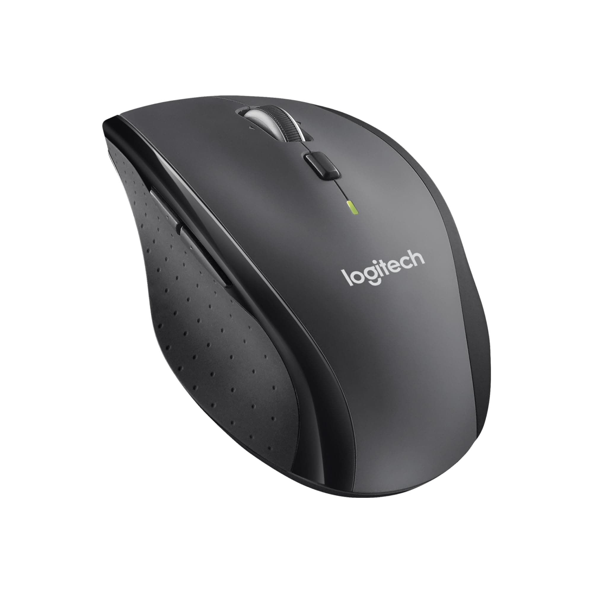 Logitech M705 Marathon Ratón inalámbrico, Receptor Unificador USB de 2,4 GHz, 1000 dpi, 5 Botones Programables, Batería de 3 años, Compatible con PC, Mac, Portátil, Chromebook - Grafito