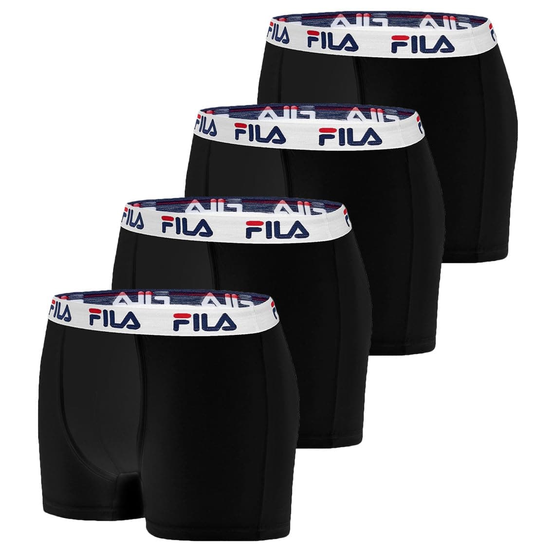 Fila Fila Boxer Fi/1bcx4/Fu5016 Boxer a Pantaloncino Uomo (Pacco da 4)