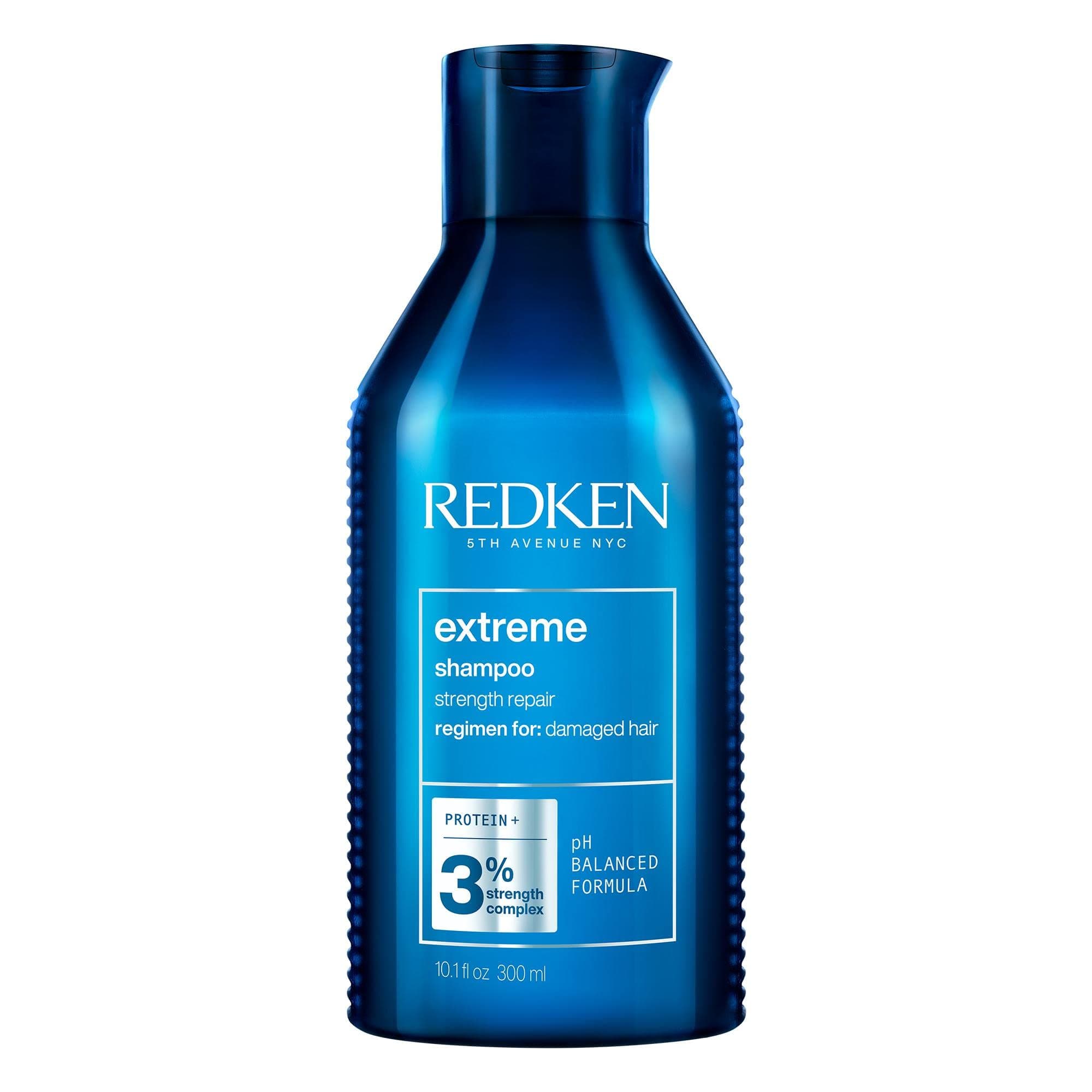 Redken Haarshampoo für sprödes und geschädigtes Haar, Anti Haarbruch, Mit Sojaproteinen, Ceramiden, Sepicap und Arginin, Extreme Shampoo