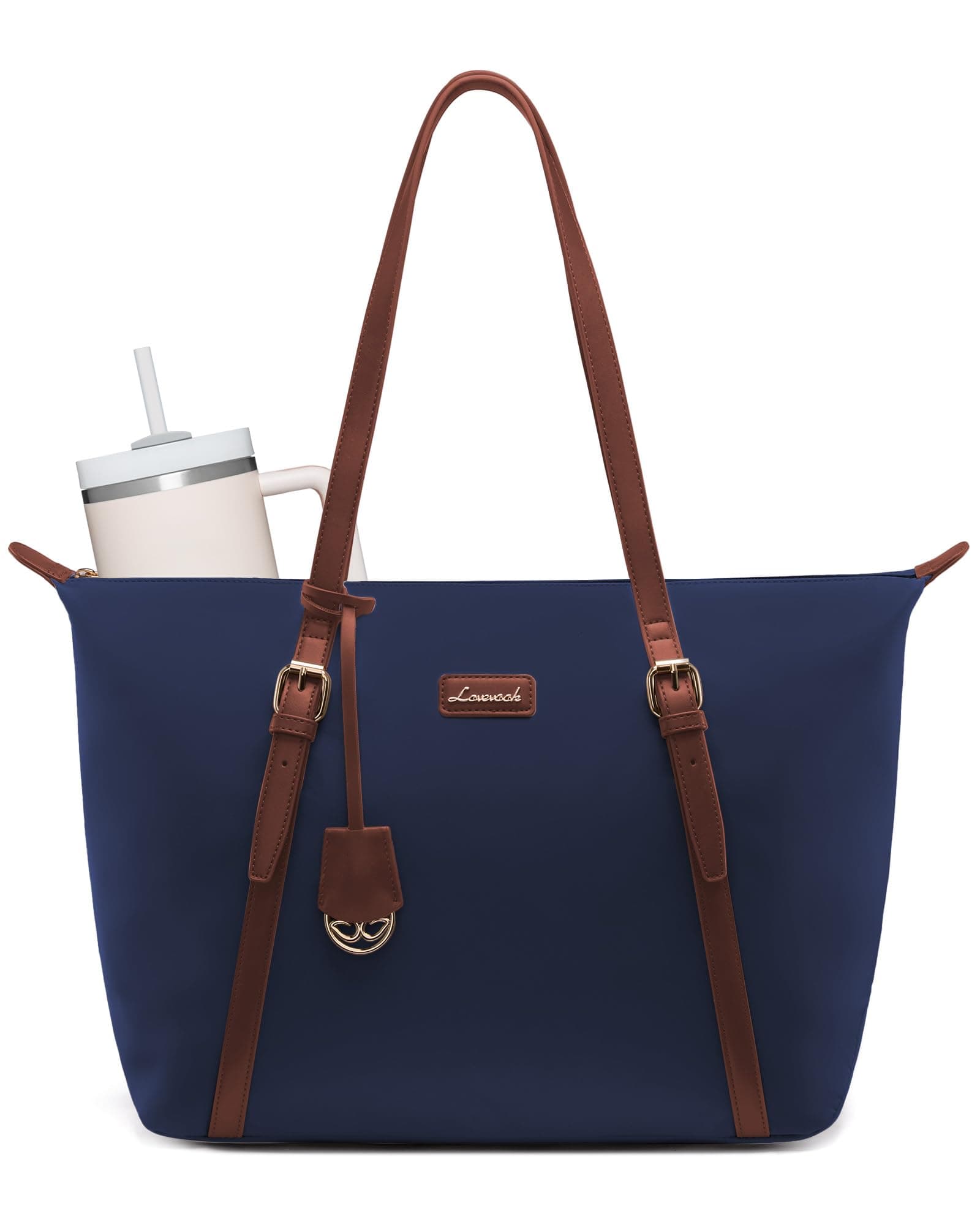 LOVEVOOK Laptoptasche Damen Handtasche Groß Shopper Tote Bag Arbeitstasche Schultertaschen Umhängetasche Gross Aktentasche Lehrertasche Shoulder für Uni Business Schule