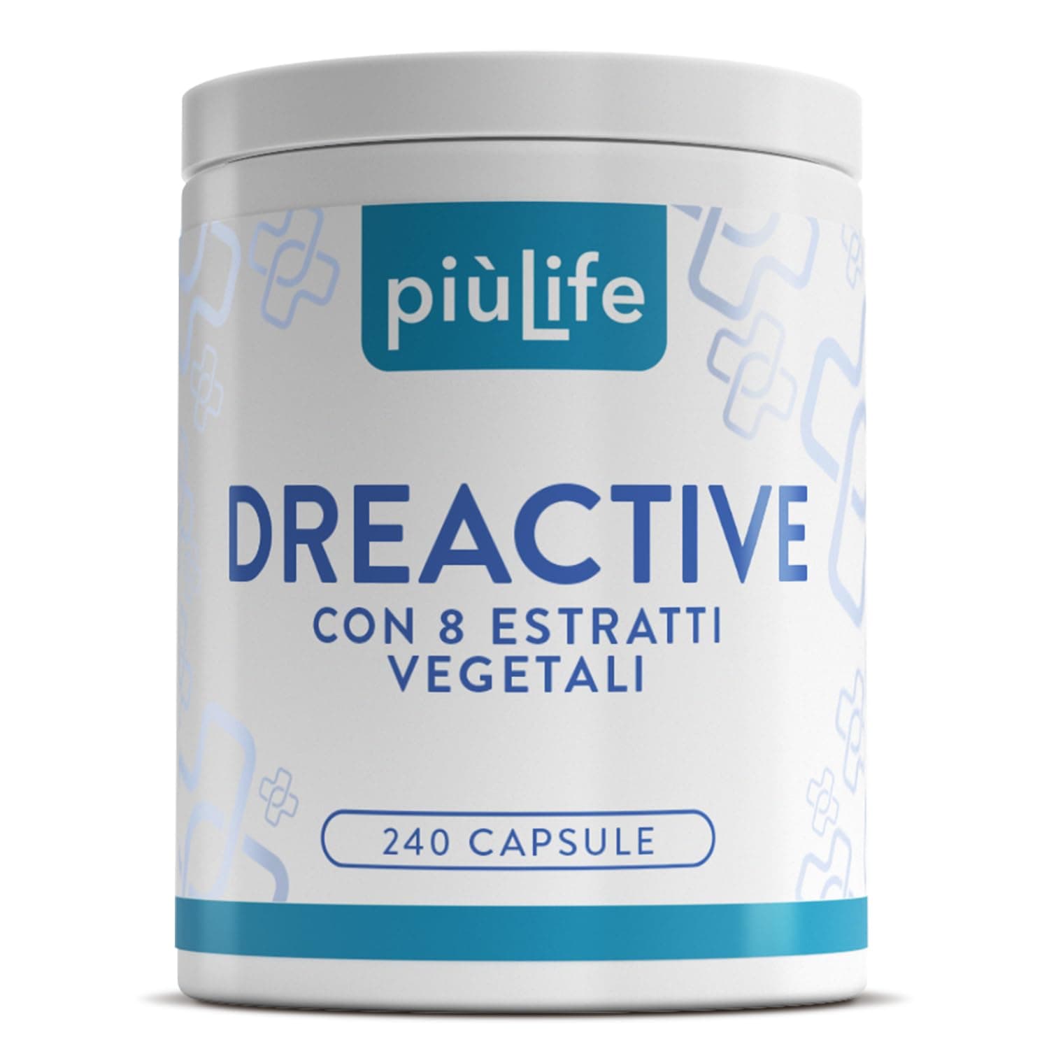 Drenante Diuretico Naturale 240 Capsule PiùLife, 8 Estratti Vegetali, Ananas Bromelina E Centella Asiatica, Betulla, Orthosiphon, Tarassaco, Pilosella, Cardo Mariano Depurativo, Asparago Detox