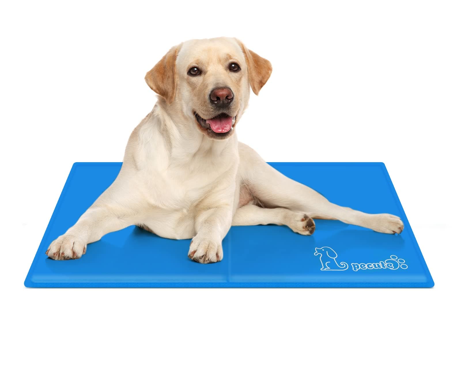 Pecute Alfombra Refrescante para Perro Actualización Engrosada 0.4mm 300D Oxford Alfombrilla de Refrigeración Automática para Animales de Compañía