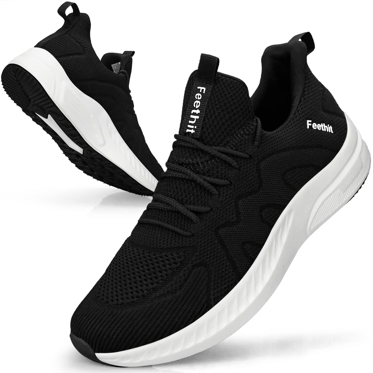 Feethit Baskets et Chaussures de Sport Homme Tennis Respirant Légères et Confortables de la Mode de Marche Fitness Running Tennis Outdoor Gym Jogging Sneakers Hommes