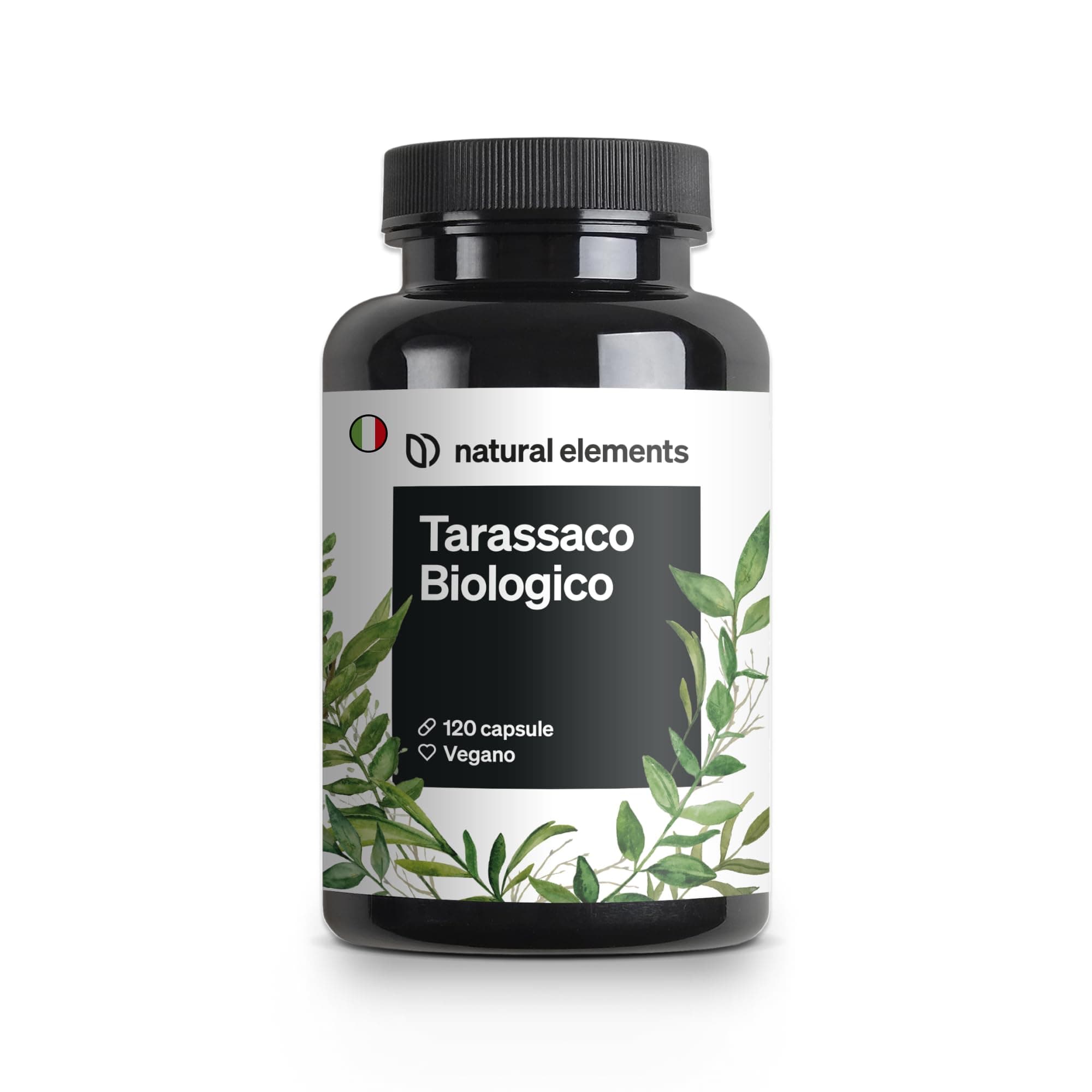 Tarassaco Biologico – 120 capsule – 1.000 mg di estratto di radici di tarassaco/2 capsule – rapporto 10 : 1 ad alto dosaggio – vegano, elevata biodisponibilità, senza additivi inutili
