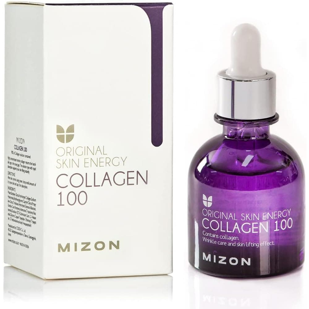 [Mizon] Collagen 100 (30ml) Siero al collagene, trattamento intensivo per rughe, linee sottili e tutti i segni dell'invecchiamento, facilmente assorbibile con ingredienti naturali, cosmetico coreano