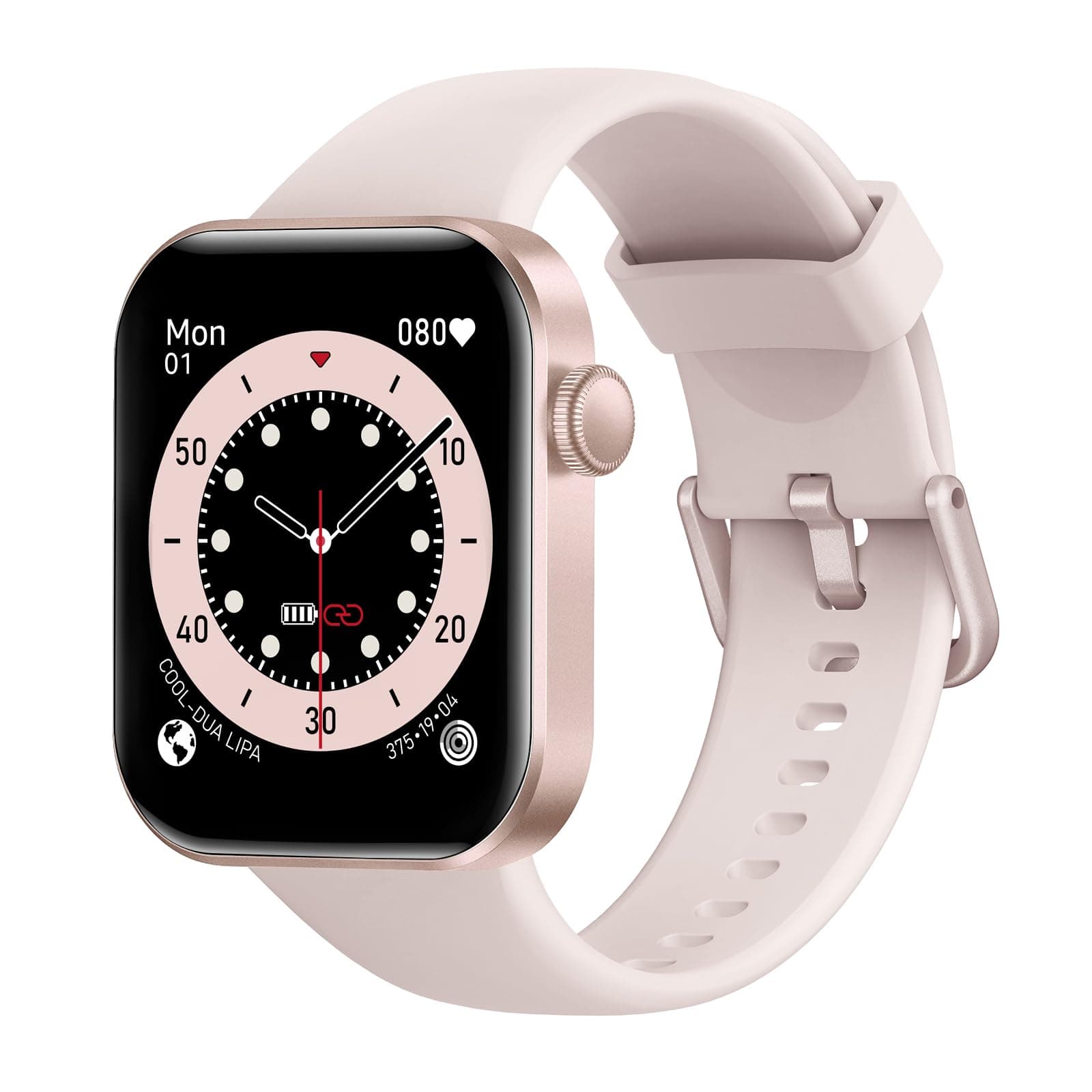 Reloj Inteligente Mujer Hombre, 1.85" Smartwatch con Llamadas Bluetooth, 140+ Modos Deportivos Smart Watch con SpO2/Pulsómetro/Monitor de Sueño/Podómetro, Impermeable IP68 Smart Watch Para Android iOS