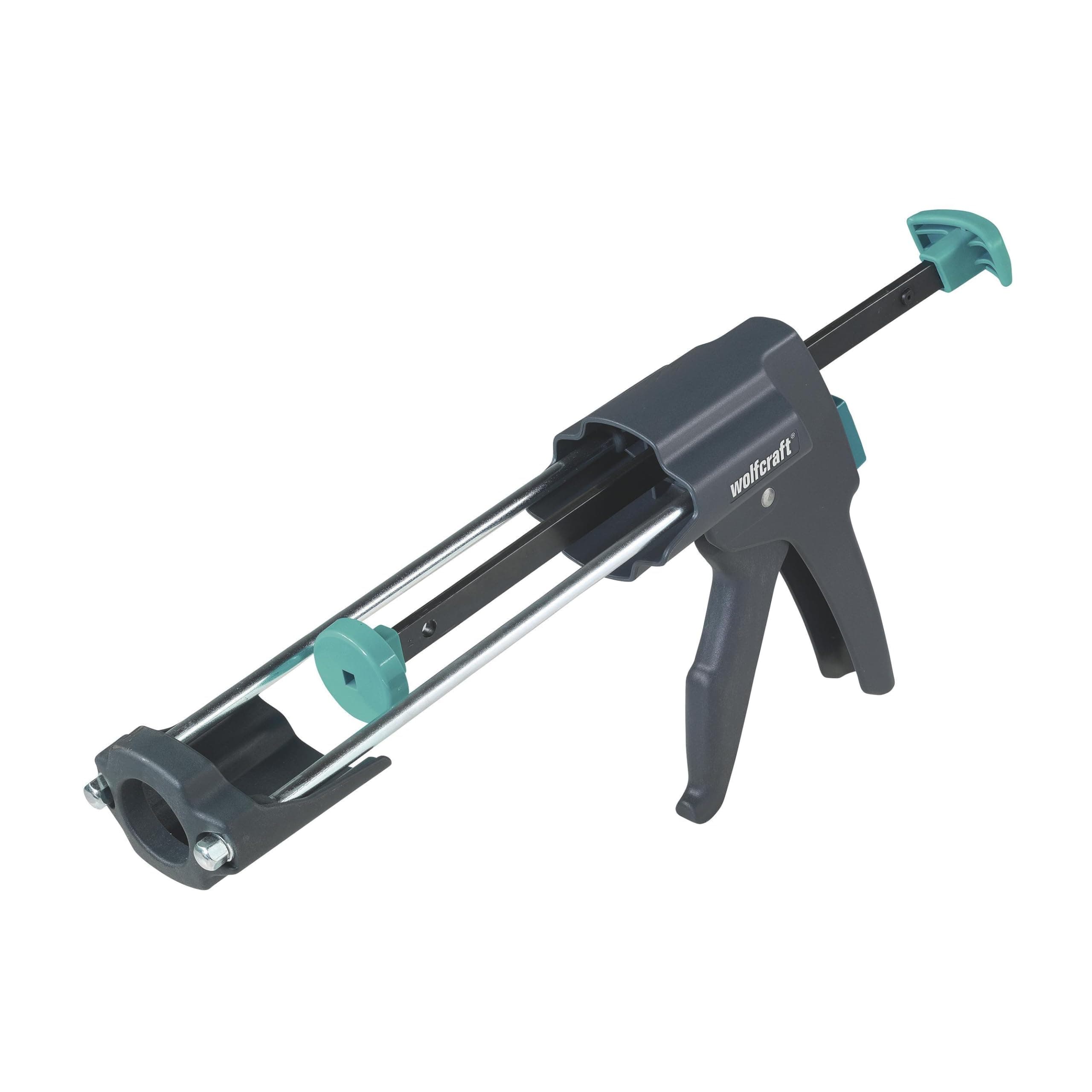 wolfcraft MG 600 PRO mechanische Kartuschenpresse - Silikonspritze in Profi-Ausführung mit besonders hohem Anpressdruck I Für 310 ml Kartuschen geeignet - Made in Europe - 4356000