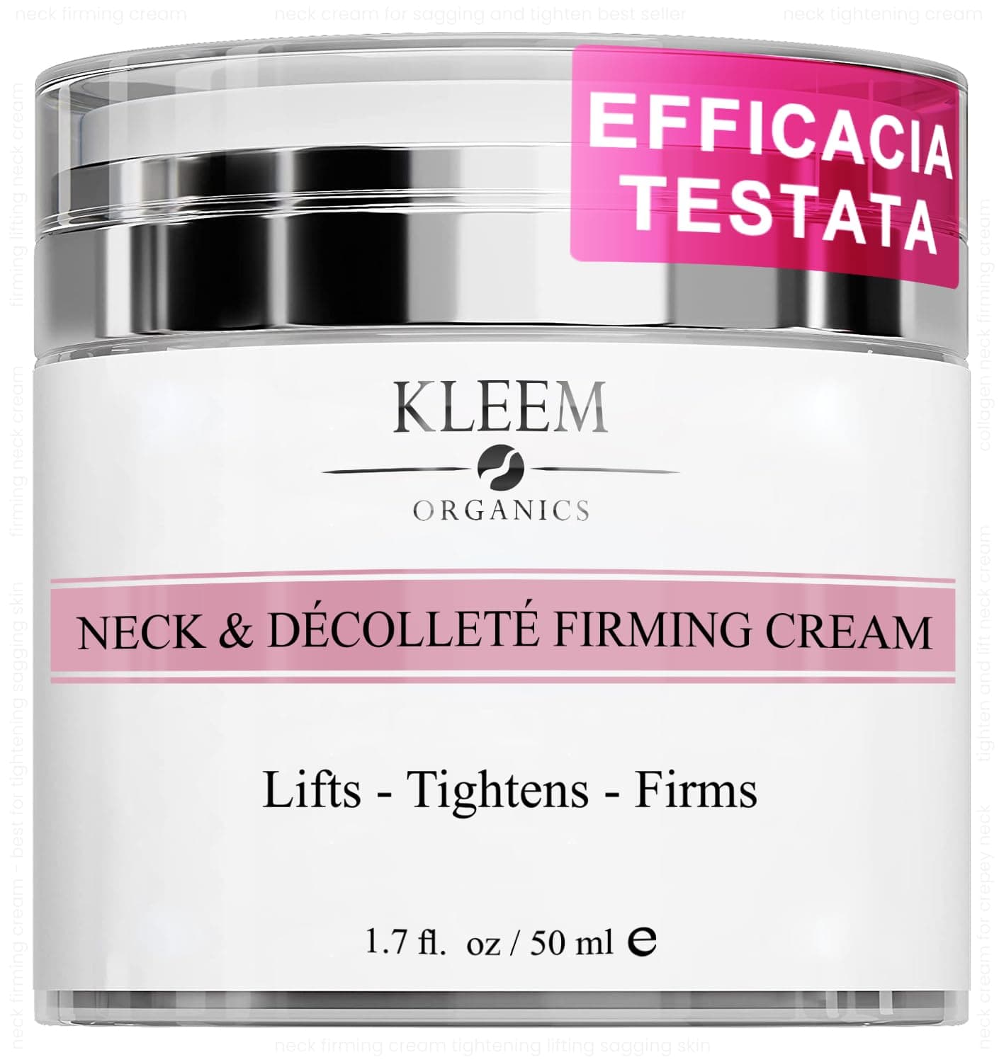 Crema Rassodante Collo e Décolleté Effetto Lifting per Ridurre Rughe, Perdita di Tonicità e Rilassamento Cutaneo - Formula Naturale Approvata da Dermatologi Italiani