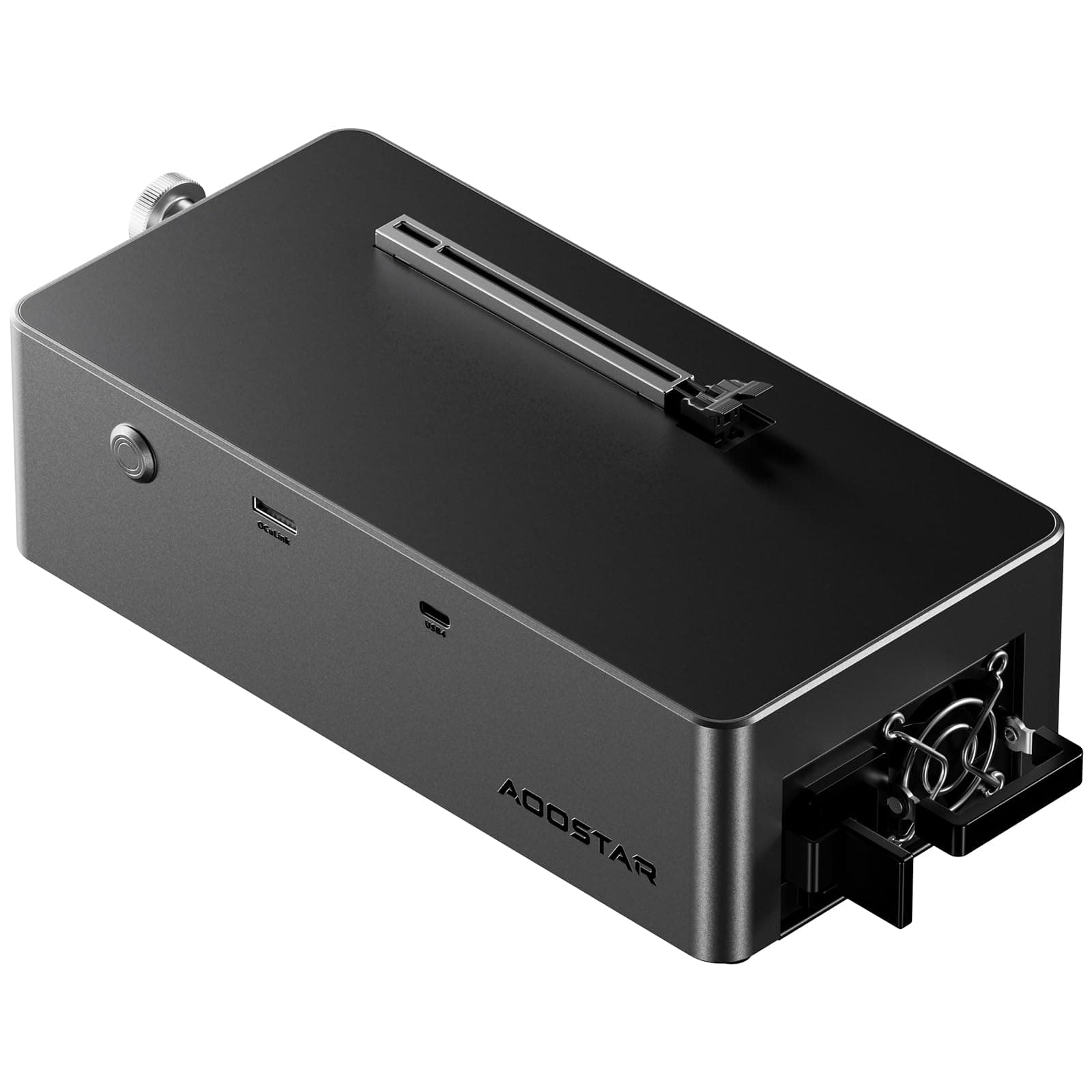 AOOSTAR AG02 eGPU Station d'accueil avec connecteur Oculink, Dock carte graphique externe GPU, prise en charge USB4.0 alimentation arrière 100W, bloc d'alimentation 800W intégré, pour GPU jusqu'à 350W