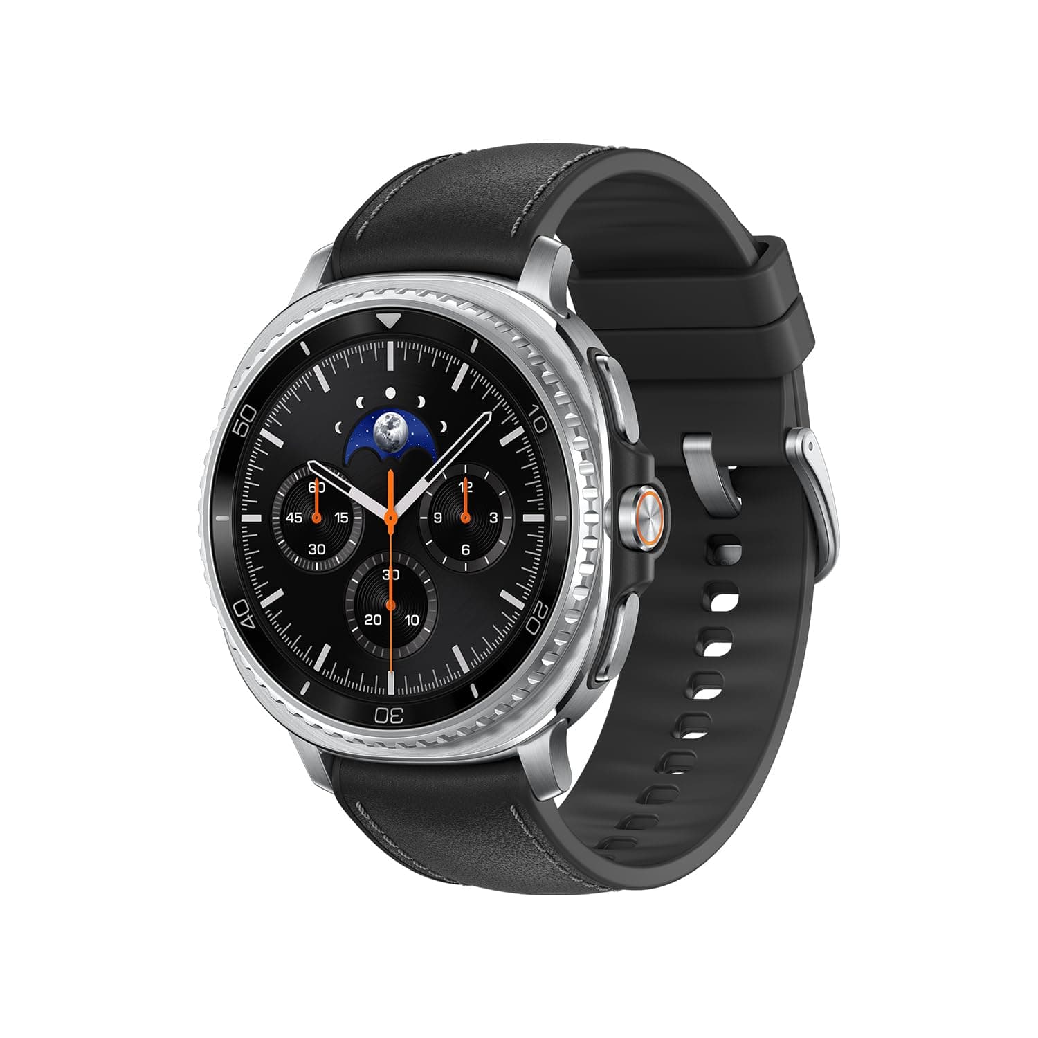 Samsung Galaxy Watch8 Classic Smartwatch, Fitness-Uhr und Fitness Tracker, Hybrid Band und Wearable Display, Drehbare Lünette, 64 GB Speicher, 46 mm, Bluetooth, Black, 3 Jahre Herstellergarantie