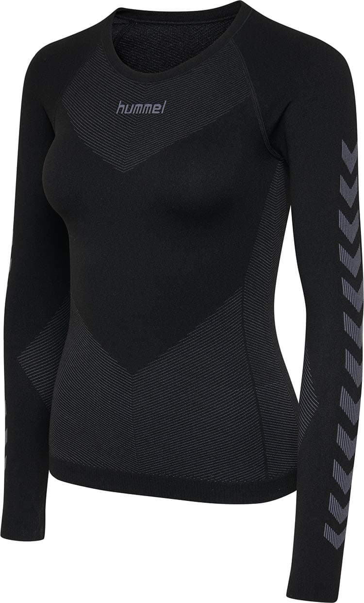 hummel First Seamless Jersey - Sportshirt Damen Langarm - Sport T-Shirt - Longsleeve - Funktionsshirt - Laufshirt - Nahtlos, Atmungsaktiv, Schweißableitend und Sehr Dehnbar