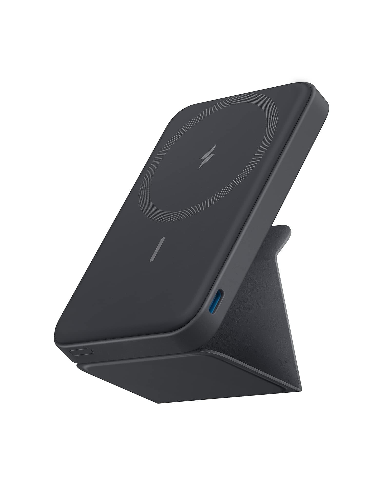 Anker 622 MagGo Batterie Externe Magsafe 5000mAh, Power Bank Charge Rapide, Pliable avec USB-C pour iPhone 17 Pro Max/16/15/14/13 Séries