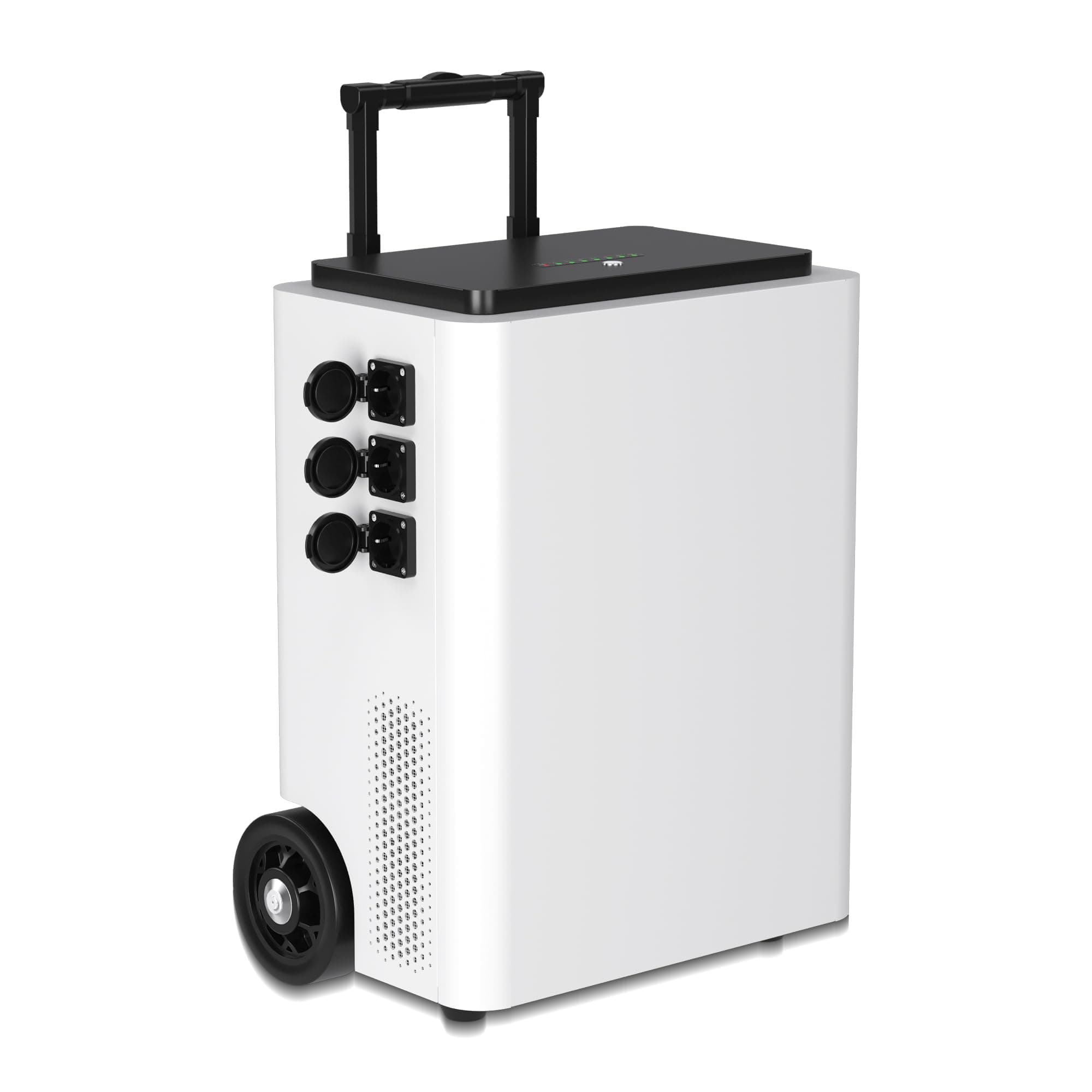 CTOLITY Apower5000 estación de energía portátil, Batería LFP de 5120 WH, Salida de 5000W, Recarga del 0% al 80% en 51 Minutos, Generador eléctrico para el hogar, Autocaravanas, Sin conexión a la Red