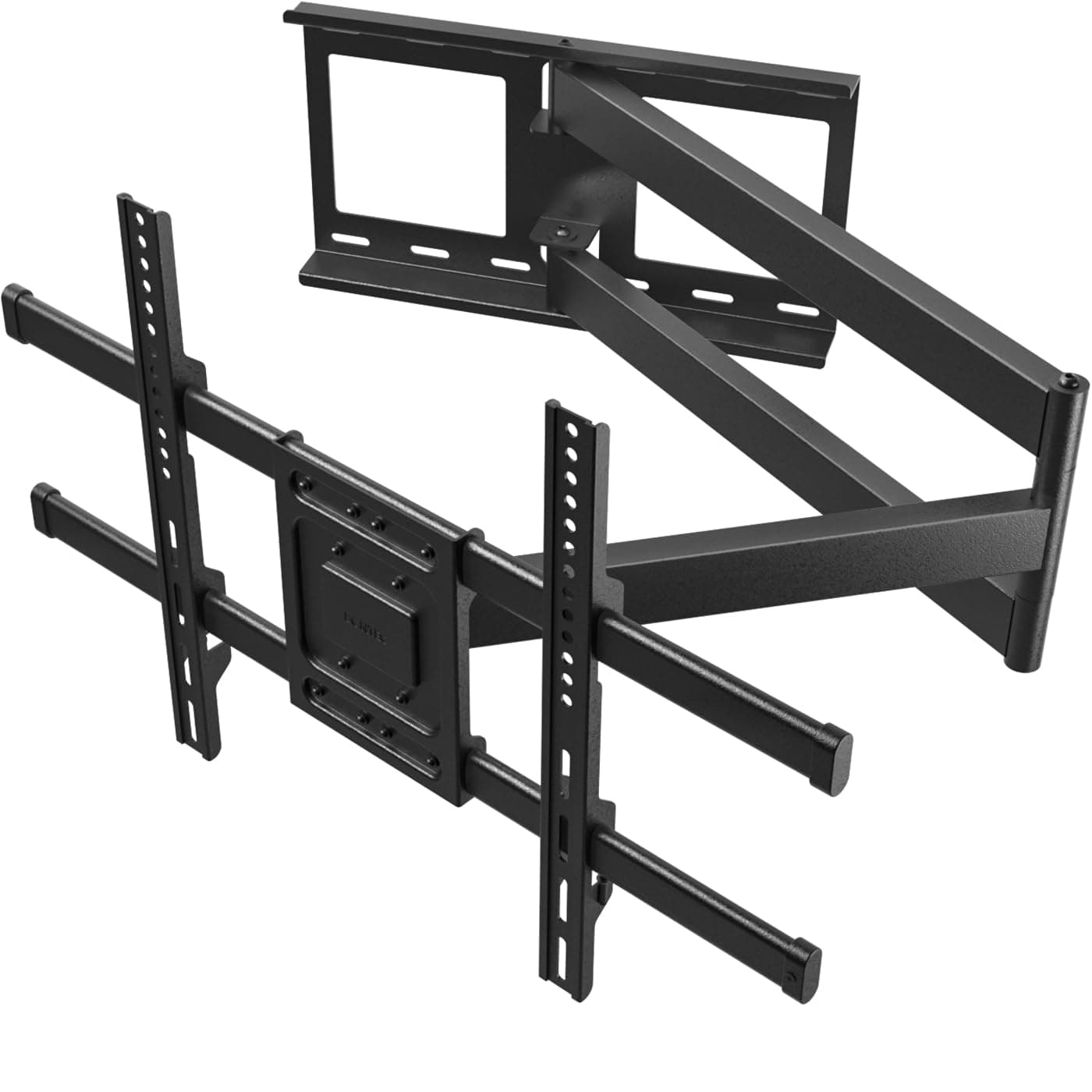 BONTEC Support Mural TV à Extra Longue Portée 1040 mm pour Écrans Plats/Incurvés LCD/LED/OLED de 32 à 75 Pouces jusqu'à 60 kg, Support TV Mural Pivotant, Inclinable et Rotatif, Max VESA 600x400 mm