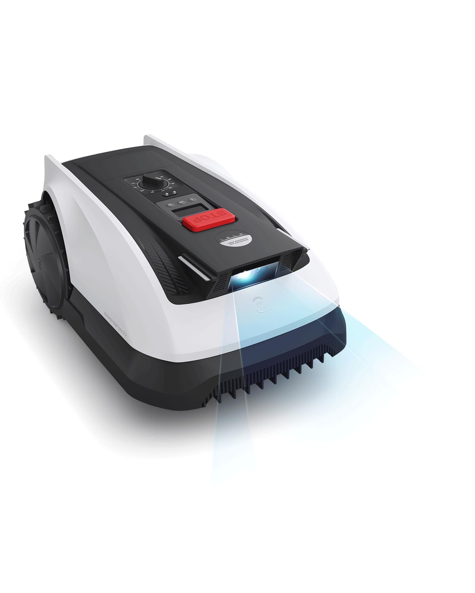ECOVACS Goat O800 RTK Care Kit Mähroboter Ohne Begrenzungskabel, 800m², LiDAR-Gestützte RTK+Vision Navigation, Rasenmäher Roboter, Auto-Kartierung, Passiert 0,7m Engstellen, Präzises Kantenmähen