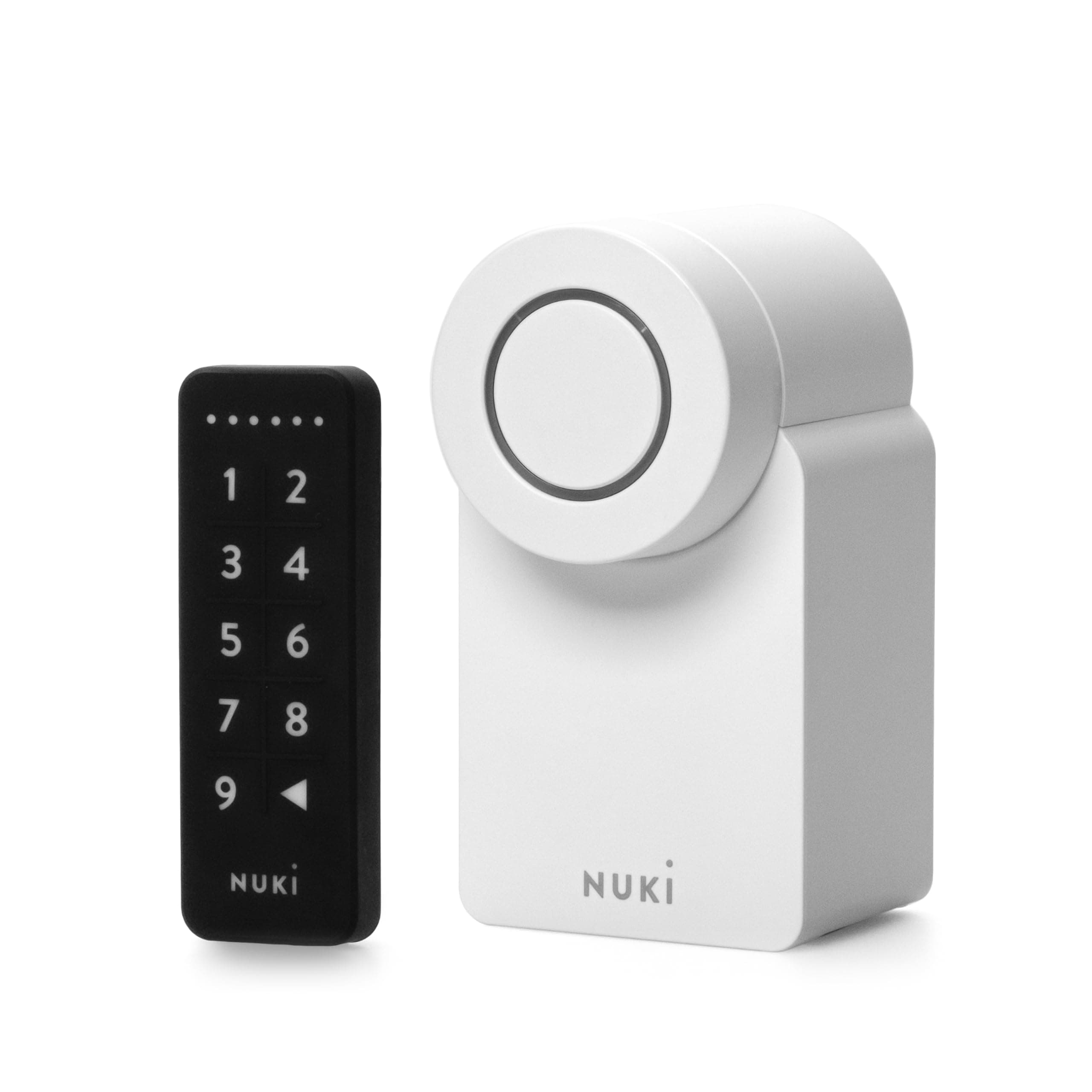 Nuki Smart Lock Go (2025) con Bluetooth & Matter, cerradura inteligente que convierte tu smartphone en llave, fácil instalación sin cambiar cilindro – Smart Lock con Keypad