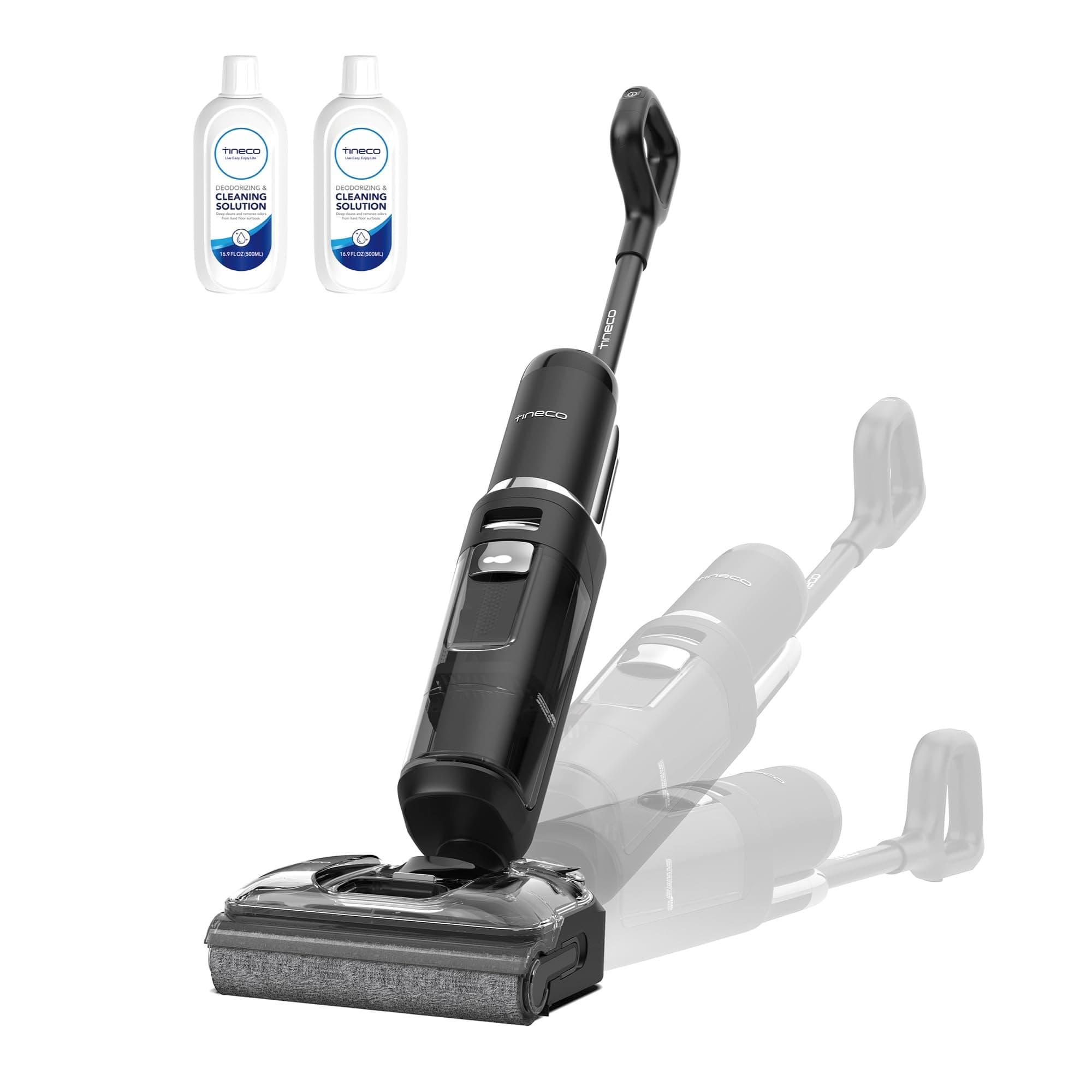 Tineco Floor One S7 Stretch Ultra Aspirateur Laveur, Aspirateur Balai sans Fil, Anti-emmêlage, Plat à 180°, Autonomie de 50 Minutes, Auto-Nettoyage Flashdry à 85°C, Nettoyage des Bords de Deux Côtés