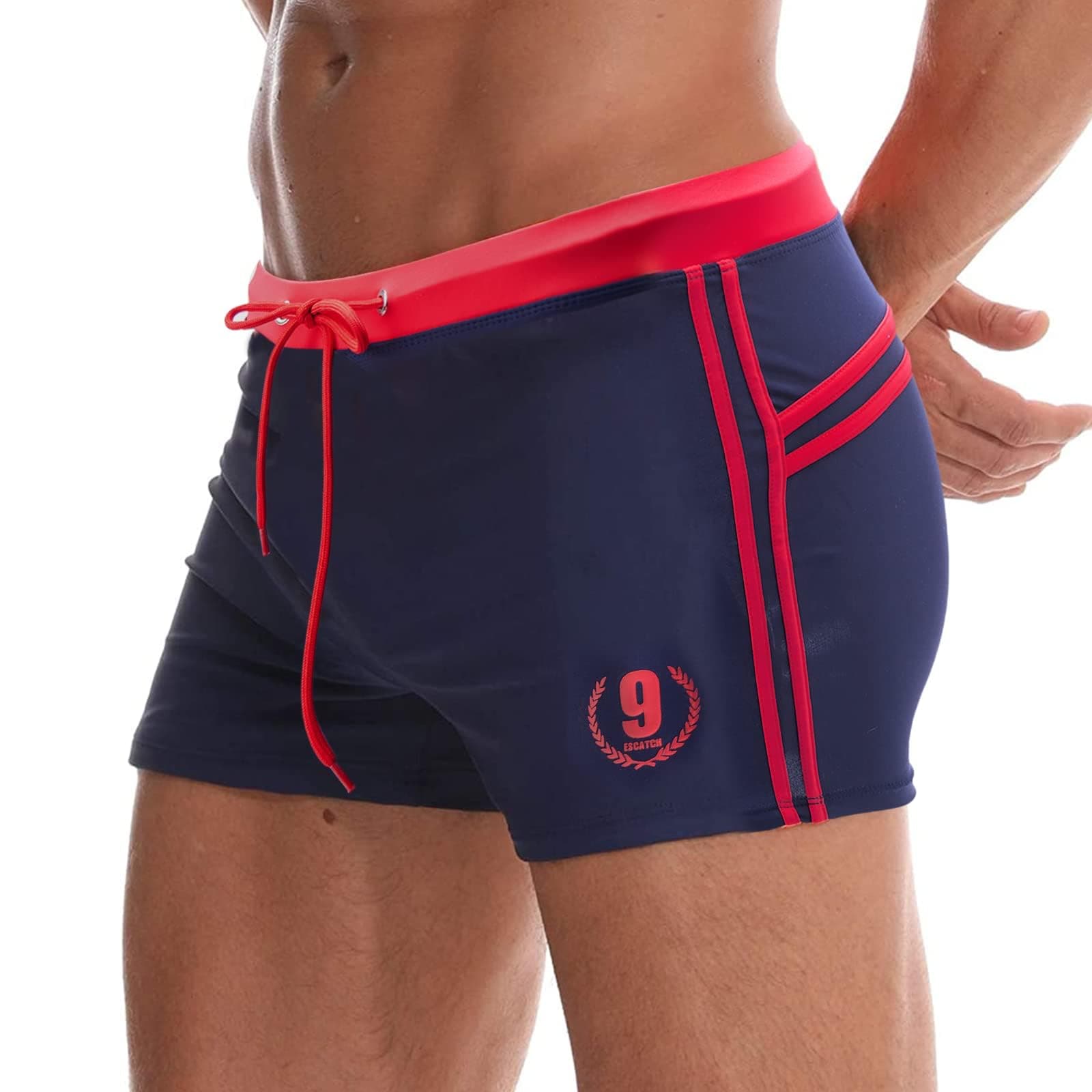 Arcweg Maillot de Bain Homme Boxer S-XL Doublure avec Cordon de Serrage Réglable Confortable