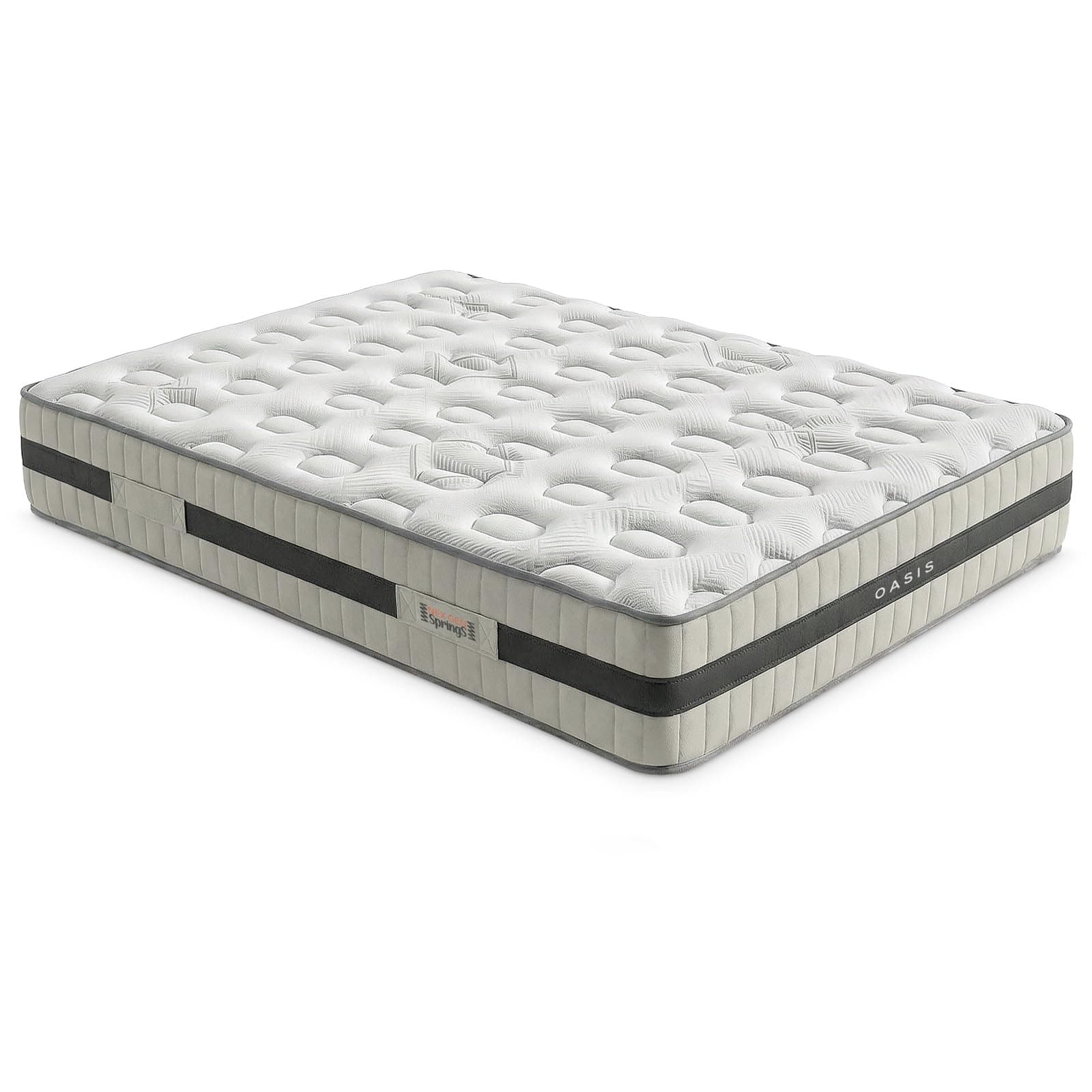 Duérmete Online - Colchón Viscoelástico Oasis | Muelles Ensacados | Confort Óptimo y Excelente Adaptabilidad | Altura 28 cm | Alta Firmeza | Antiácaros, Antibacteriano e Hipoalergénico 80 x 180