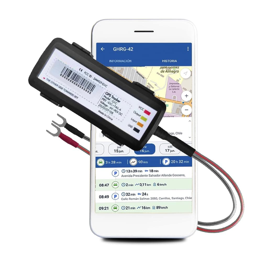 GPS7000-4G Localizador GPS Oculto para vehículos | 12 Meses de Servicio incluidos | Fácil autoinstalación | Tras los 12 Meses Puede suscribirse voluntariamente | Sin Cargos Ocultos
