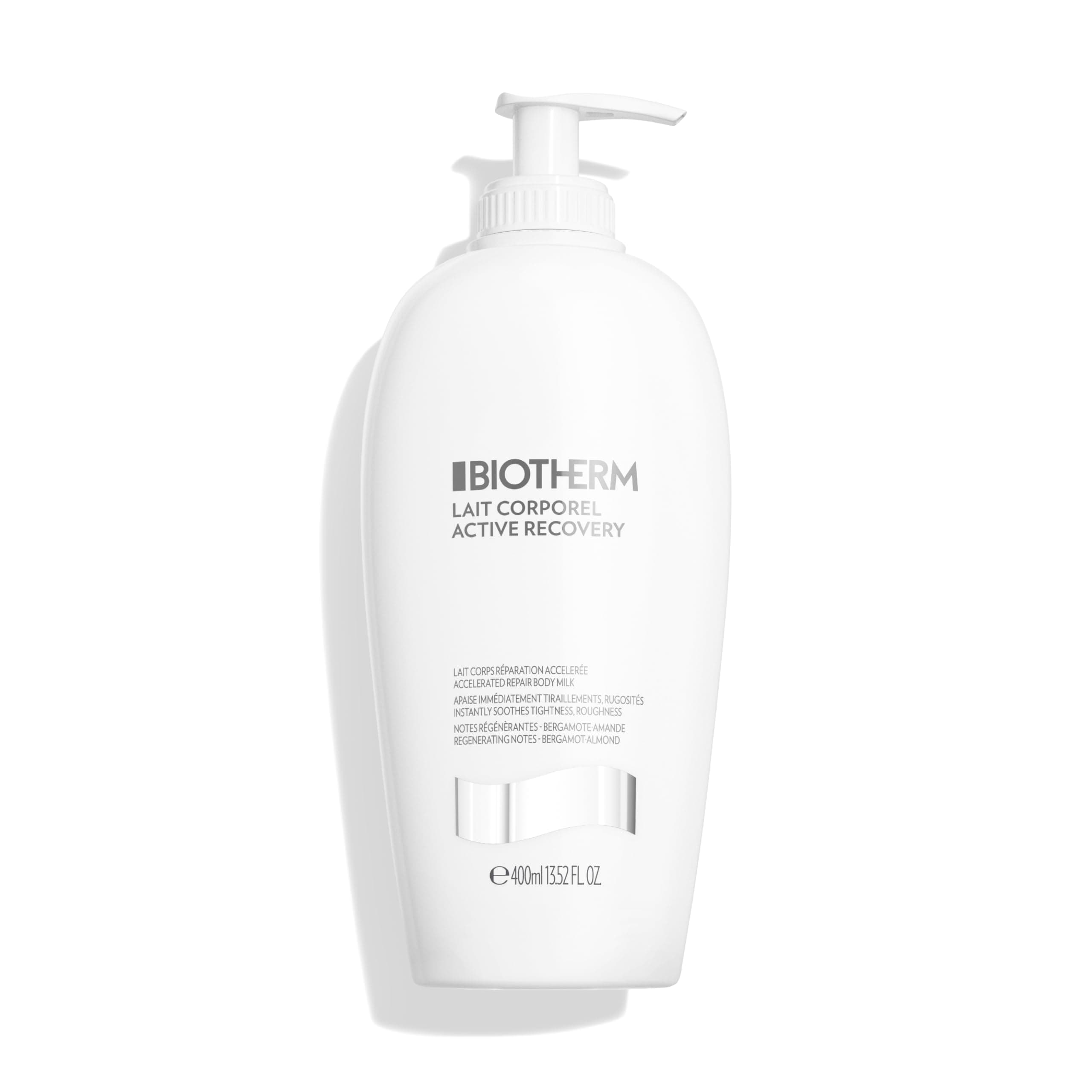 Biotherm Lait Corporel Active Recovery Bodylotion, hautregeneriernde Körperlotion beruhigt gereizte & trockene Haut, intensiv feuchtigkeitsspendende Körperpflege mit zartem Duft