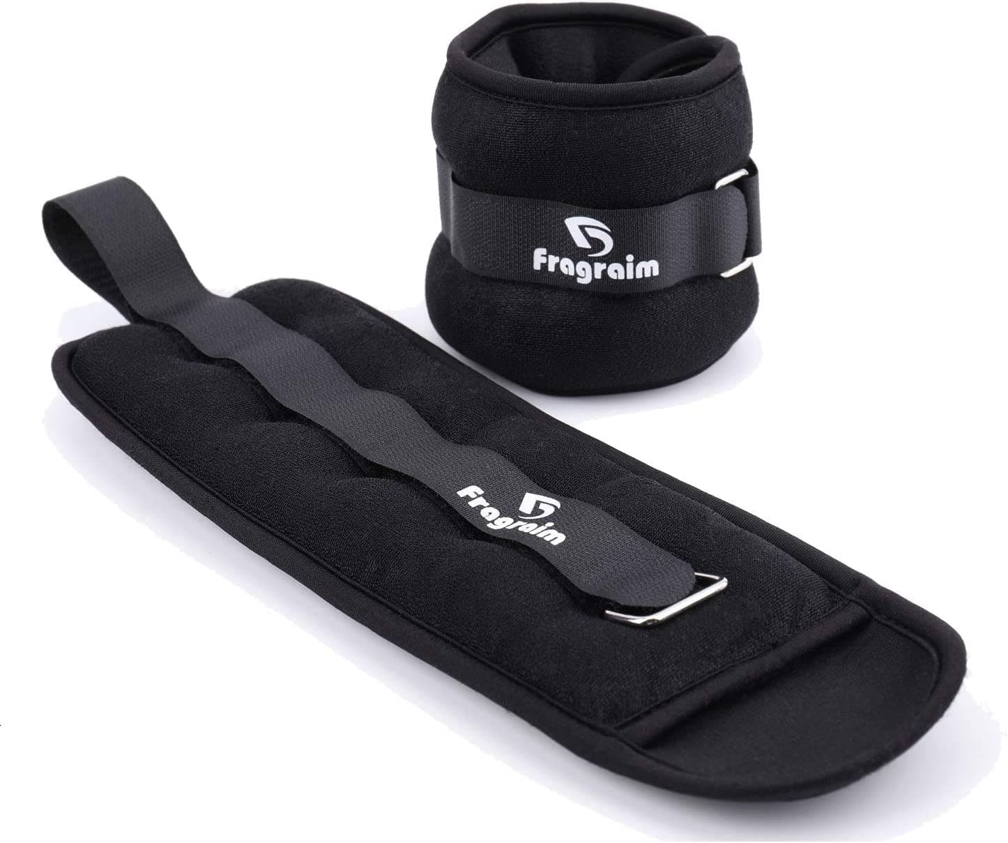 Fragraim Pesas para Tobillos, 1/2/3/4/5/6/10KG 1 Par de Pesas de Muñeca, Pierna y Brazo para Mujeres, Niños y Hombres, Cómodas y Suaves, Bailar, Correr, Caminar, Fitness, Entrenamiento