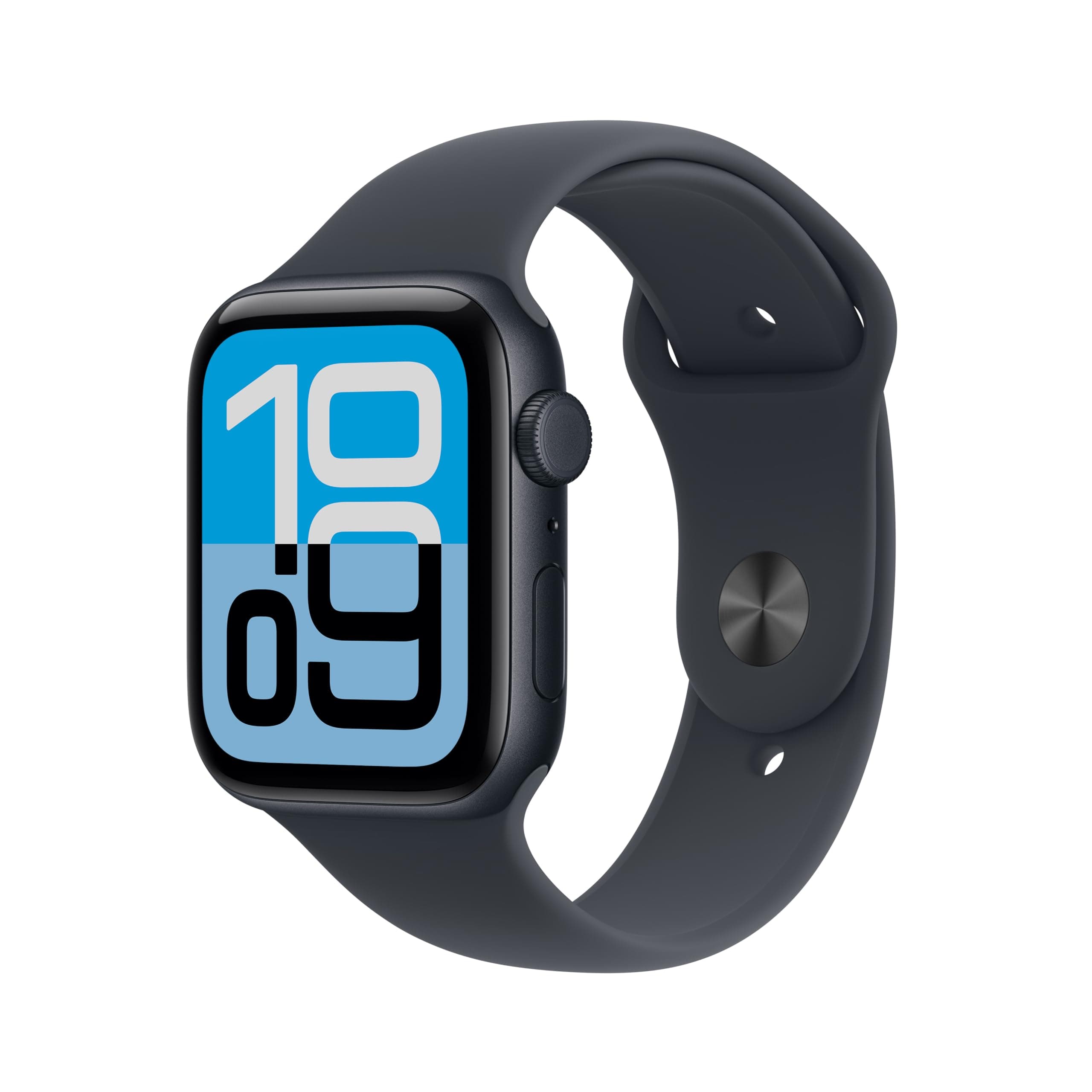 Apple Watch SE 3 GPS + Cellular, Cassa 44 mm in alluminio mezzanotte con Cinturino Sport mezzanotte - S/M