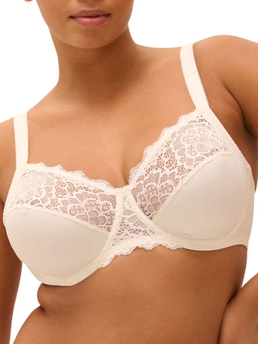 Simone Perele Soutien Gorge Poitrines Généreuses avec Armature Emboîtant Grand Maintien Femme, modèle Caresse, Soutien Gorge Grande Taille Doublé Coton