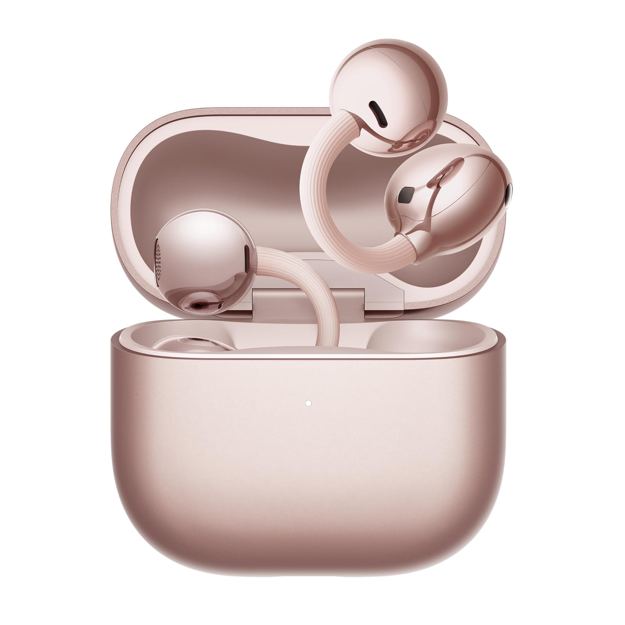 HUAWEI FreeClip 2 Oro Rosa, Cuffie Bluetooth Wireless, Design ultra-Leggero, per il massimo del comfort, Ascolto adattivo open-ear, Chiamate Cristalline, 38 ore, iOS e Android, Garanzia di 30 Mesi