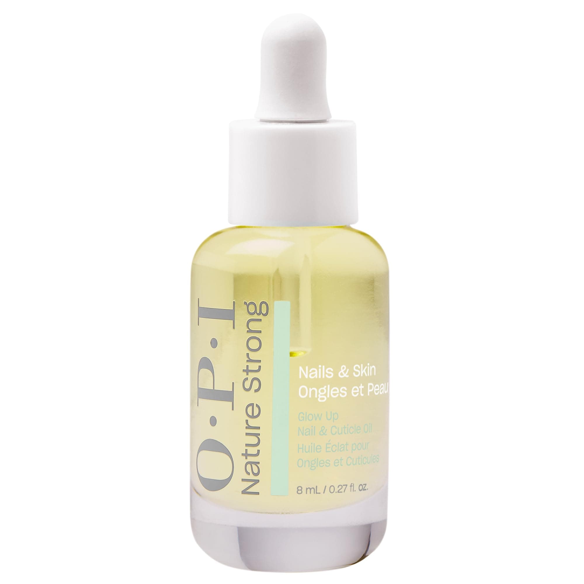 OPI Nature Strong Nails & Skin Glow Up Nagel- & Nagelhautöl mit natürlichen Inhaltsstoffen und Vitamin E – Pflegeöl für strapazierte Nägel