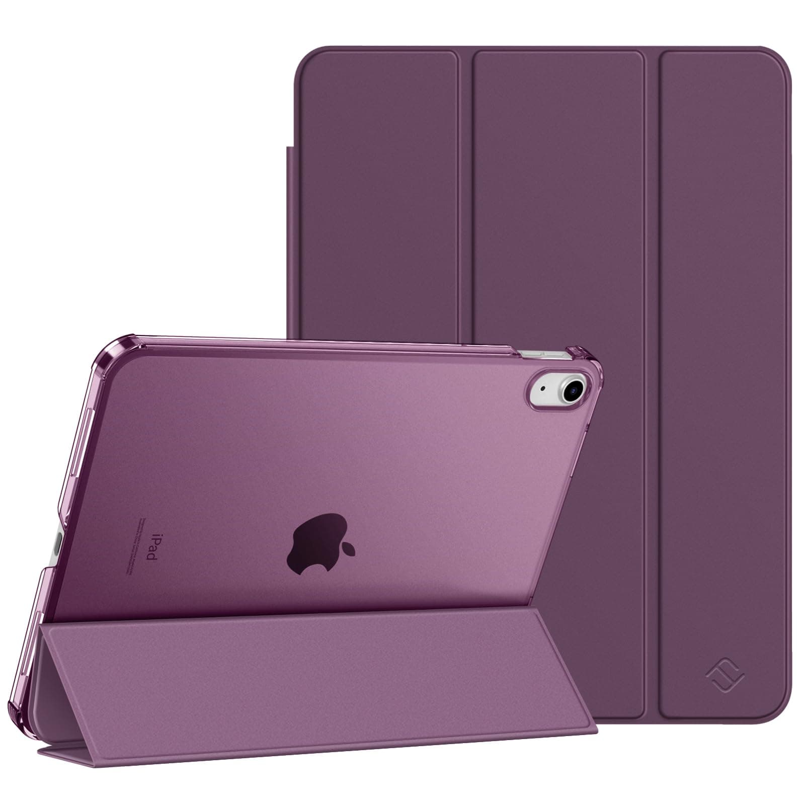 Fintie Hülle für iPad 11. Generation 2025 11 Zoll (A16), iPad 10. Generation 10.9 Zoll 2022 - Ultradünn Schutzhülle mit transparenter Rückseite Abdeckung Case Cover, Auto Schlaf/Wach, Lila