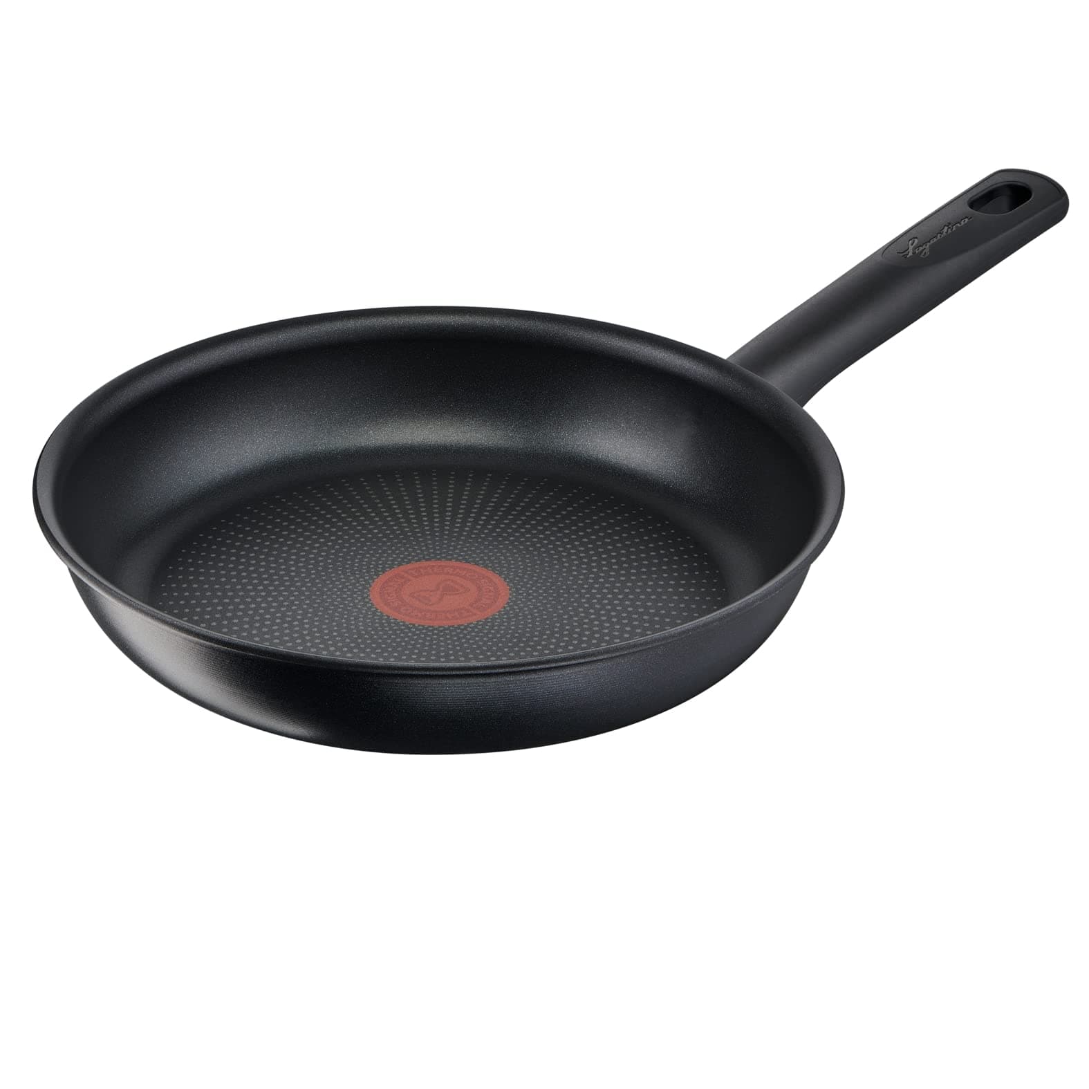 Lagostina Rigenera Padella Antiaderente con Corpo in Alluminio Ø 22 cm, Pentola Induzione Gas e Forno, Rivestimento Antigraffio, Manico Ergonomico