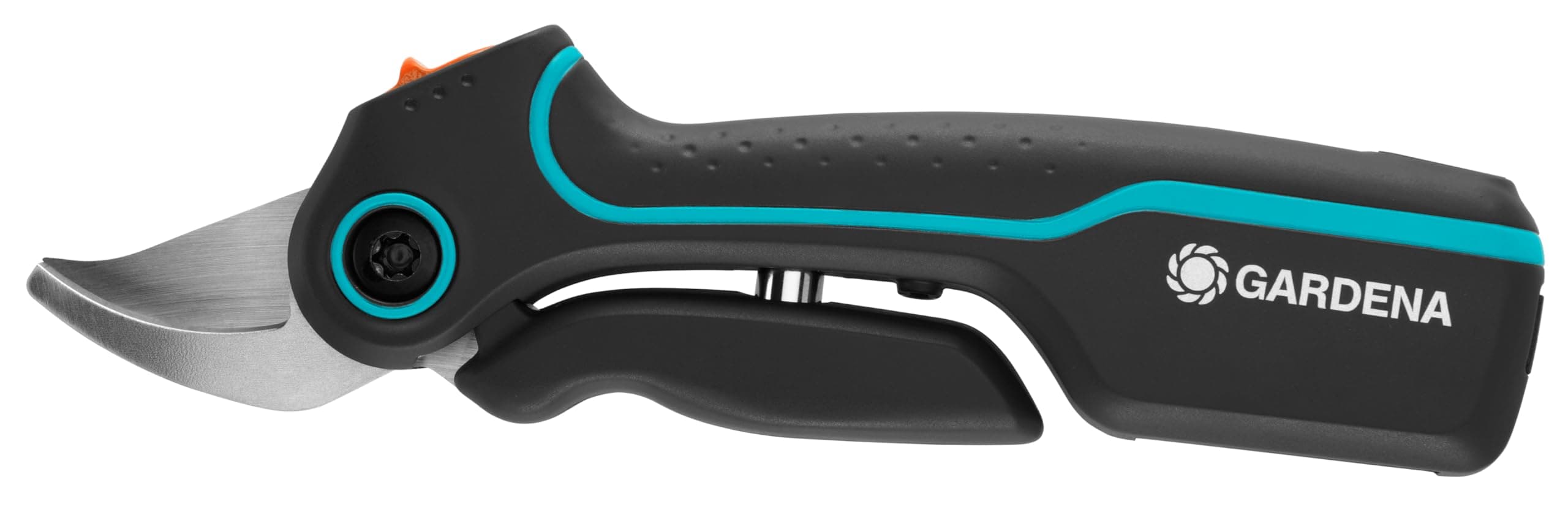 Gardena AssistCut: Akkubetriebene Gartenschere mit einem Schneid-Durchmesser von 25 mm, für einfaches und müheloses Schneiden von Zweigen, Jungen Trieben und Blumen, mit USB-C Ladekabel (12222-20)