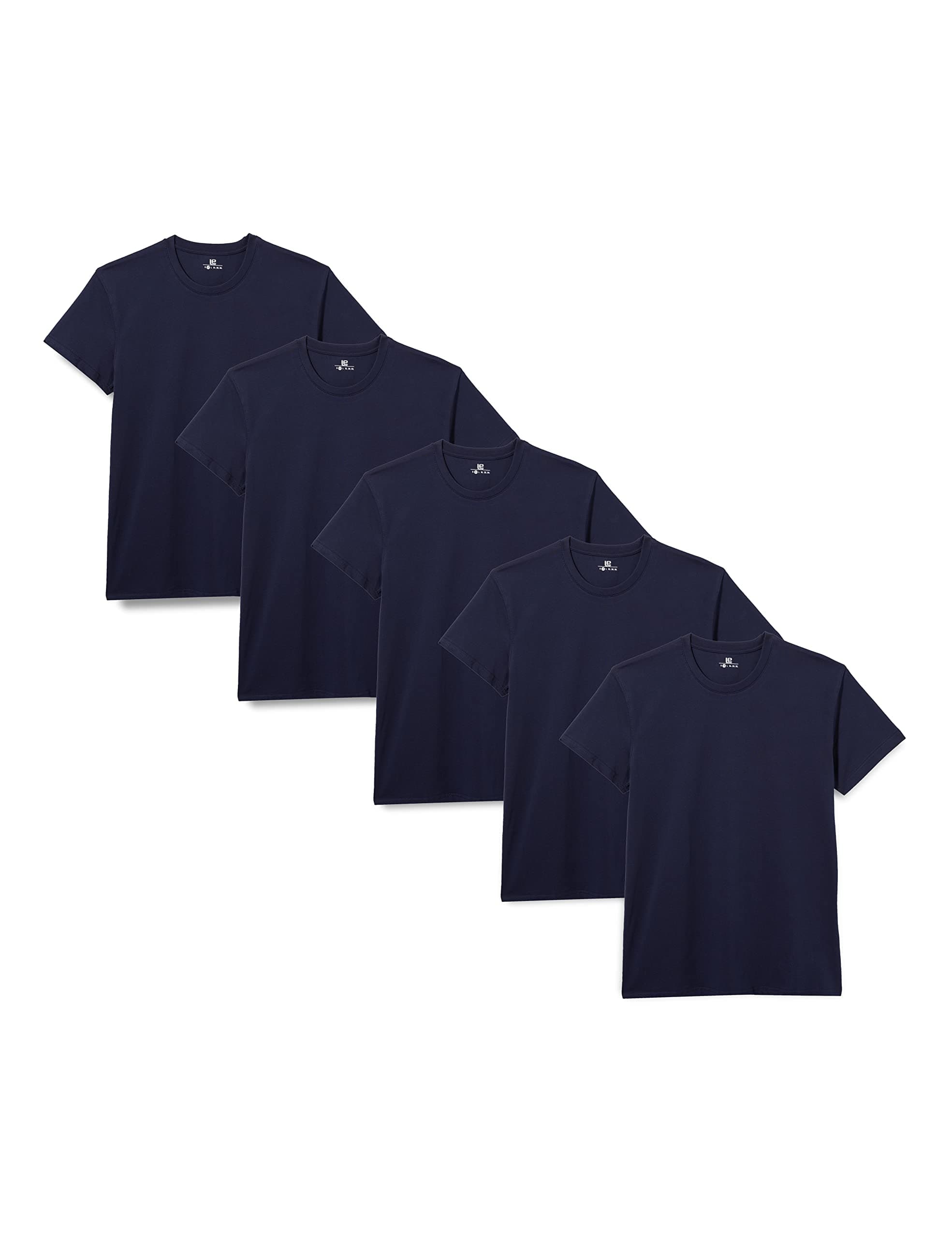 Lower East LE105, Maglietta con Scollo Rotondo Uomo