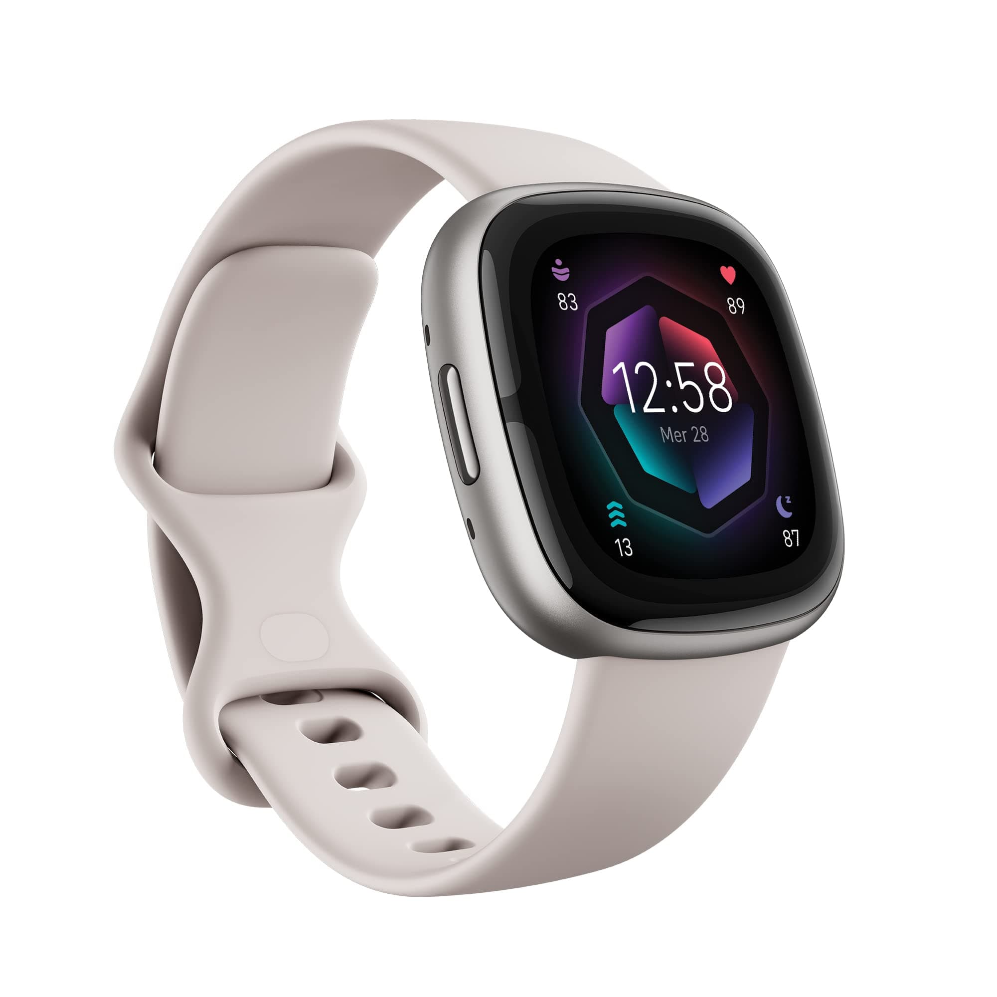 Google Fitbit Sense 2 Smartwatch per fitness e benessere con GPS integrato, fino a 6 giorni di autonomia e compatibile con Compatible with iOS 15 & Android OS 9.0